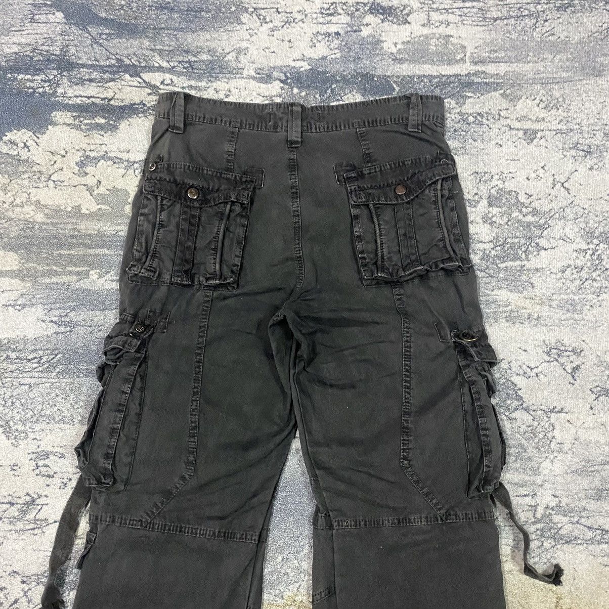 If Six Was Nine × Japanese Brand Vintage Bapai Japanese Faded Punk Parachute Bondage Cargo Size US 31 - 10 Thumbnail
