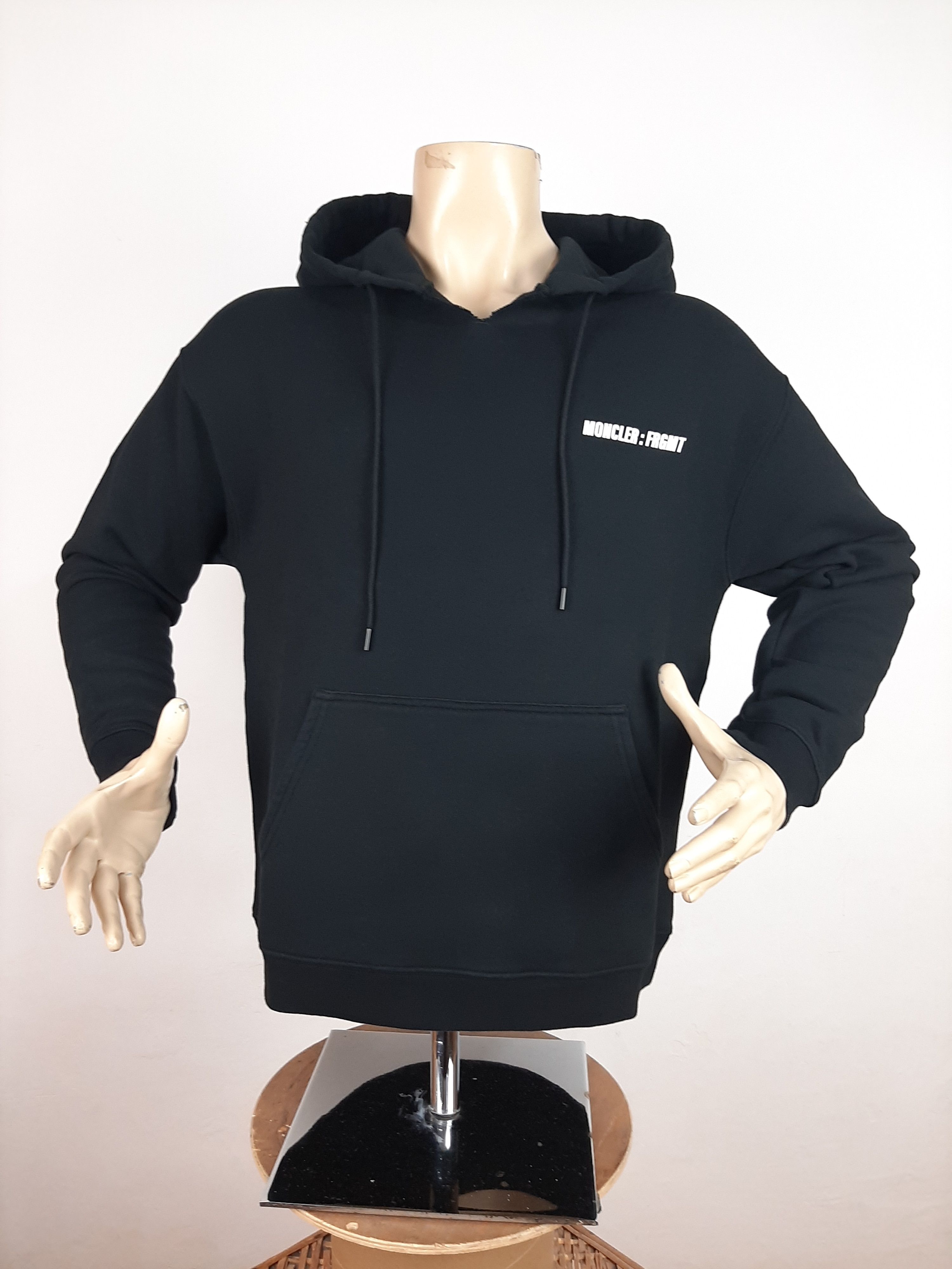 Moncler x Fragment Logo Hoodie Black Men s Size M Sweatshirts Hoodies