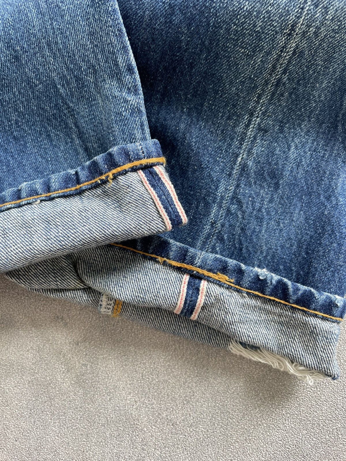 Japanese Brand × Levi's × Levi's Vintage Clothing Levis 501 zxx Selvedge Vintage Big E X Japanese Brand Size US 33 - 2 Thumbnail