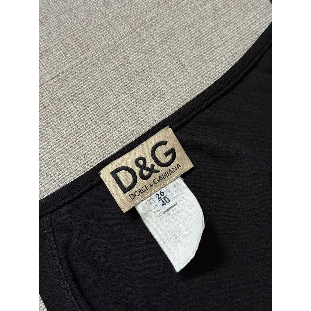 Dolce & Gabbana Dolce & Gabbana Black Wrap Halter Maxi Dress Size IT 4 Size S / US 4 / IT 40 - 8 Thumbnail