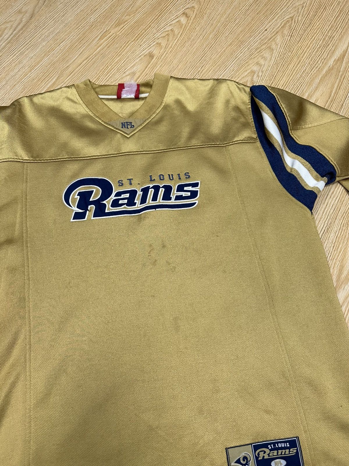 NFL Vintage NFL St Louis Rams Jersey Z58 Size US L / EU 52-54 / 3 - 8 Thumbnail