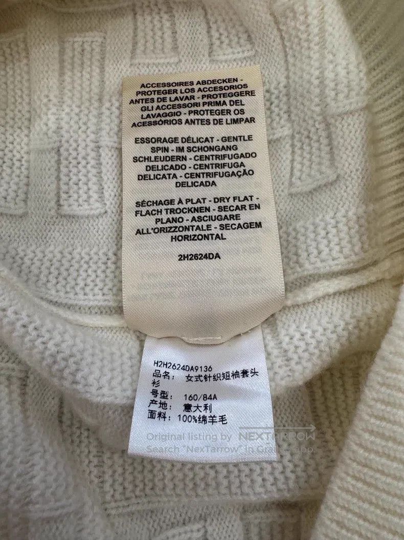 Hermes Hermes Off-white all-over H letter embossed logo women's w Size XS / US 0-2 / IT 36-38 - 7 Thumbnail