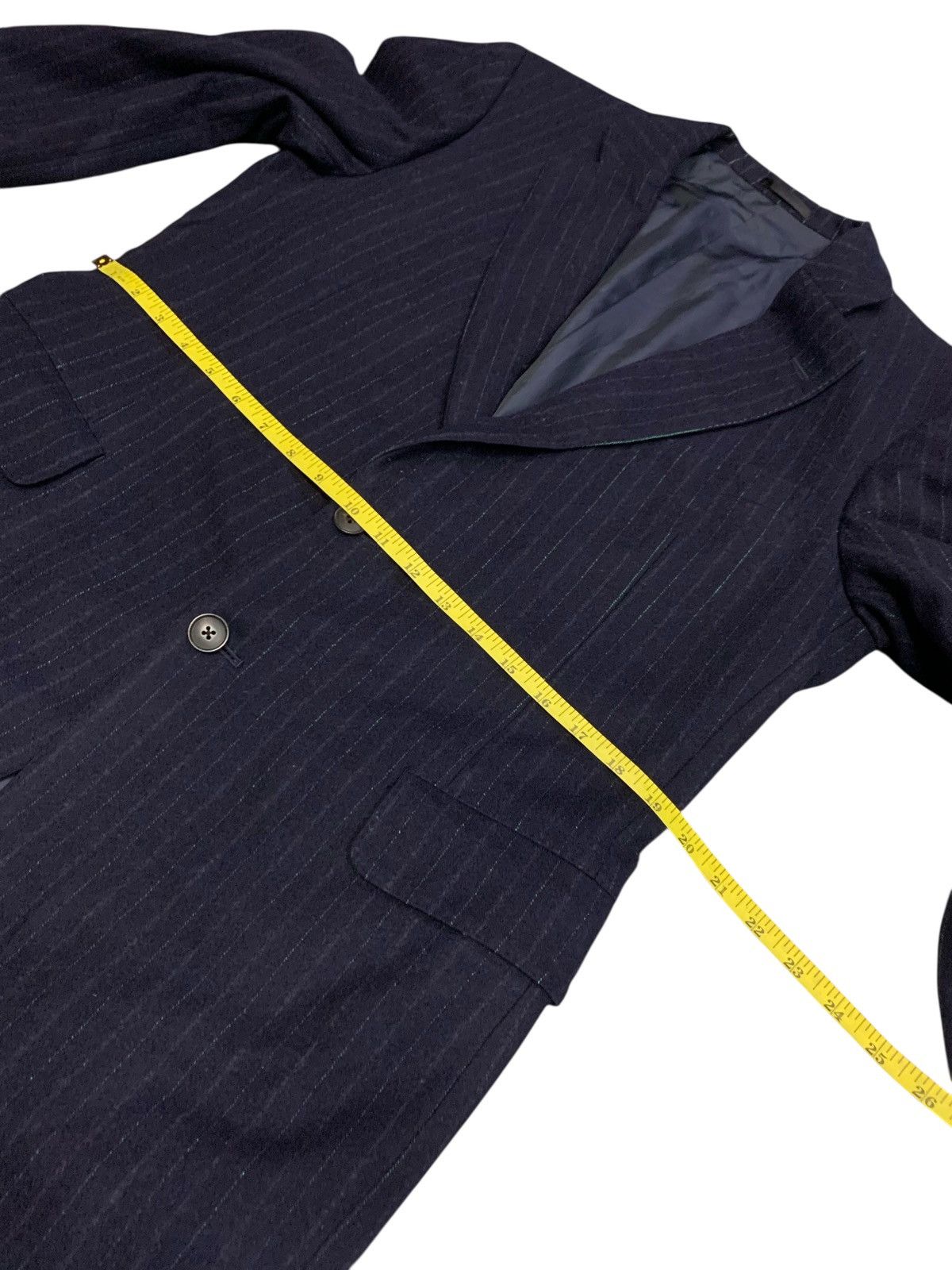 Burberry × Designer × Vintage Vintage 90's Burberry's Wool Blazer Size US M / EU 48-50 / 2 - 10 Thumbnail