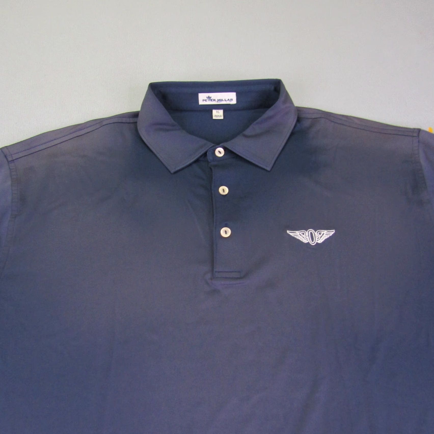Peter Millar Peter Millar Polo Shirt Mens XL Blue Performance Golf Polo Shirt Polo Blue Peter Millar Mens XL Shirt Golf Size US XL / EU 56 / 4 - 2 Thumbnail