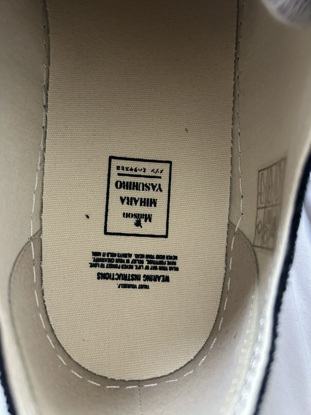 Maison MIHARA YASUHIRO Maison Mihara Yasuhiro canvas low Size US 12 / EU 45 - 15 Thumbnail