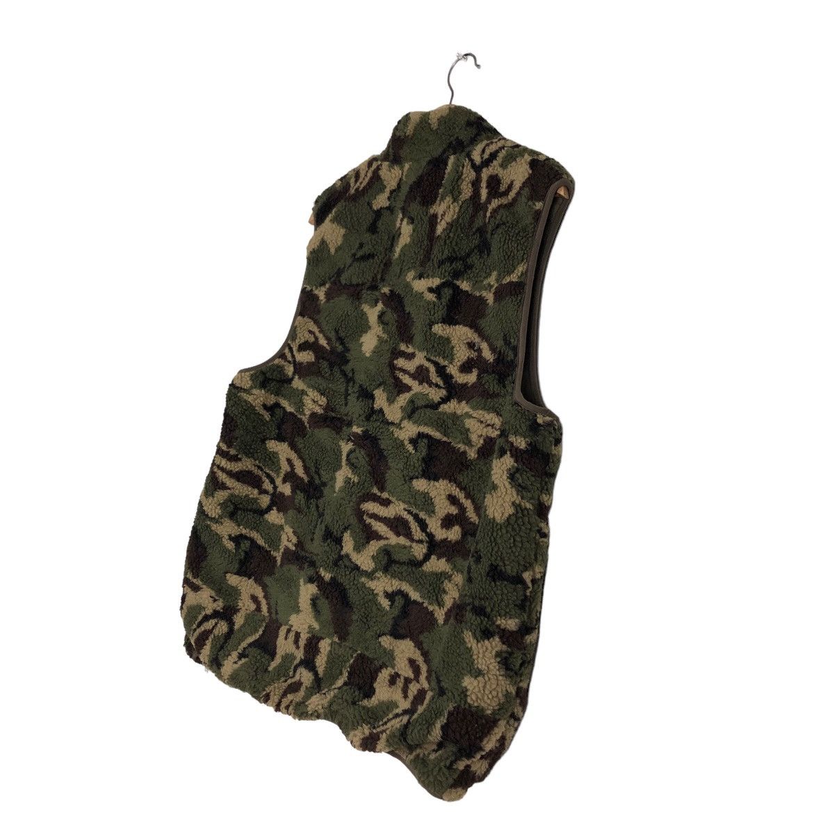 Japanese Brand 🔥Vintage Reversible Vest Jacket Camo Houston Military Size US XL / EU 56 / 4 - 10 Thumbnail