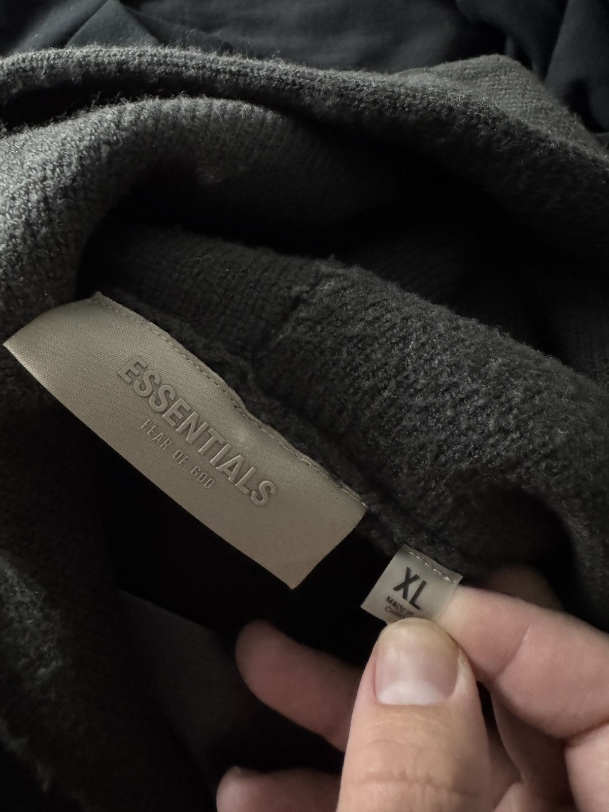 Fear of God Fear of God Essentials 1977 Knit Hoodie Size US XL / EU 56 / 4 - 4 Thumbnail
