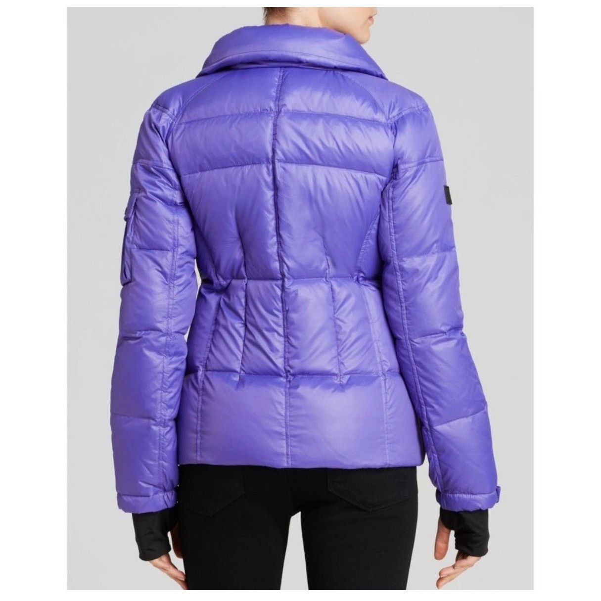 SAM. SAM. Freestyle Puffer Goose Down Jacket Iris Glossy Purple Size M / US 6-8 / IT 42-44 - 2 Thumbnail