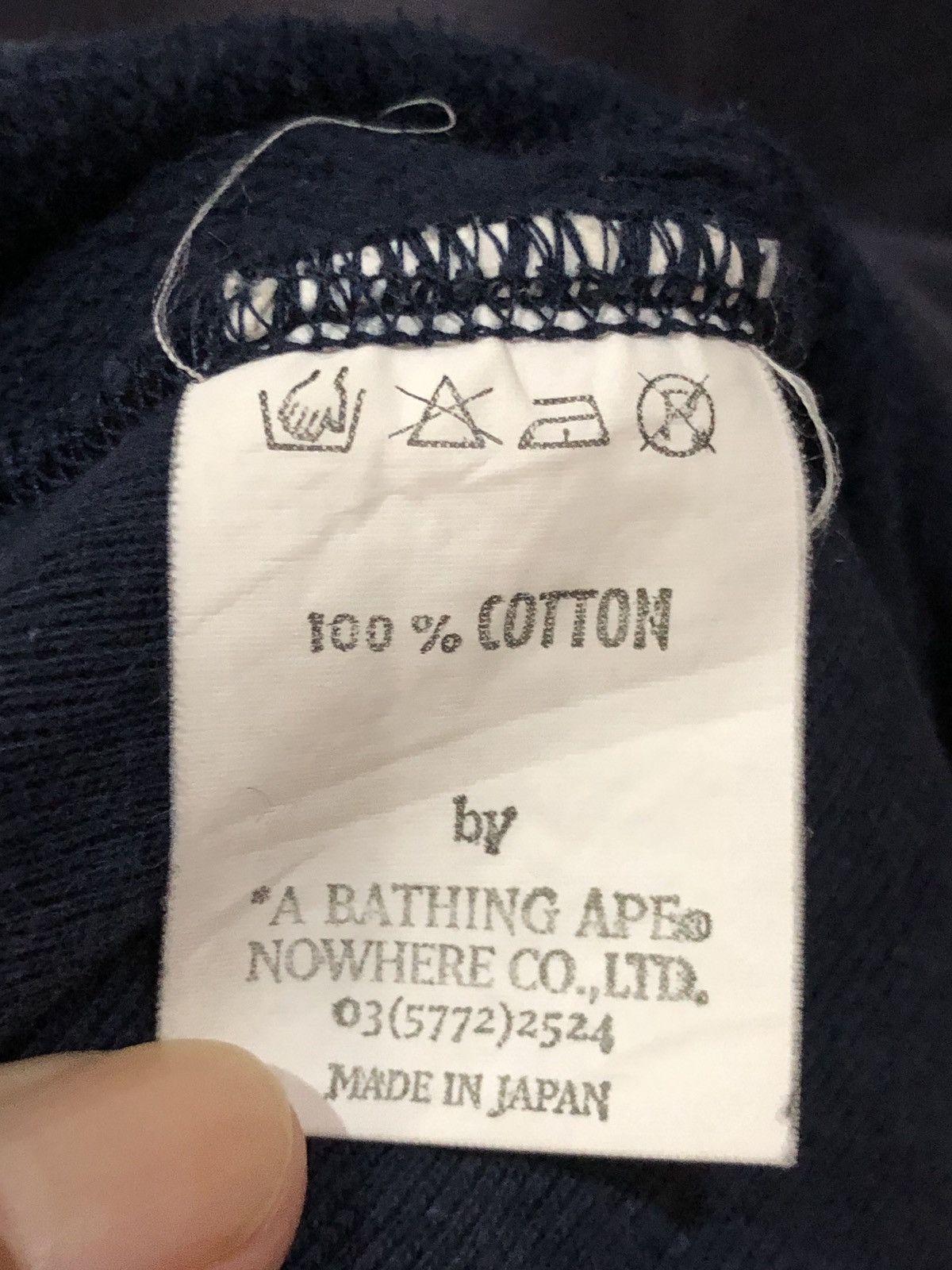 Bape OG Vintage 2000 A Bathing Ape Bape Spellout Sunfaded Hoodie Size US L / EU 52-54 / 3 - 6 Thumbnail