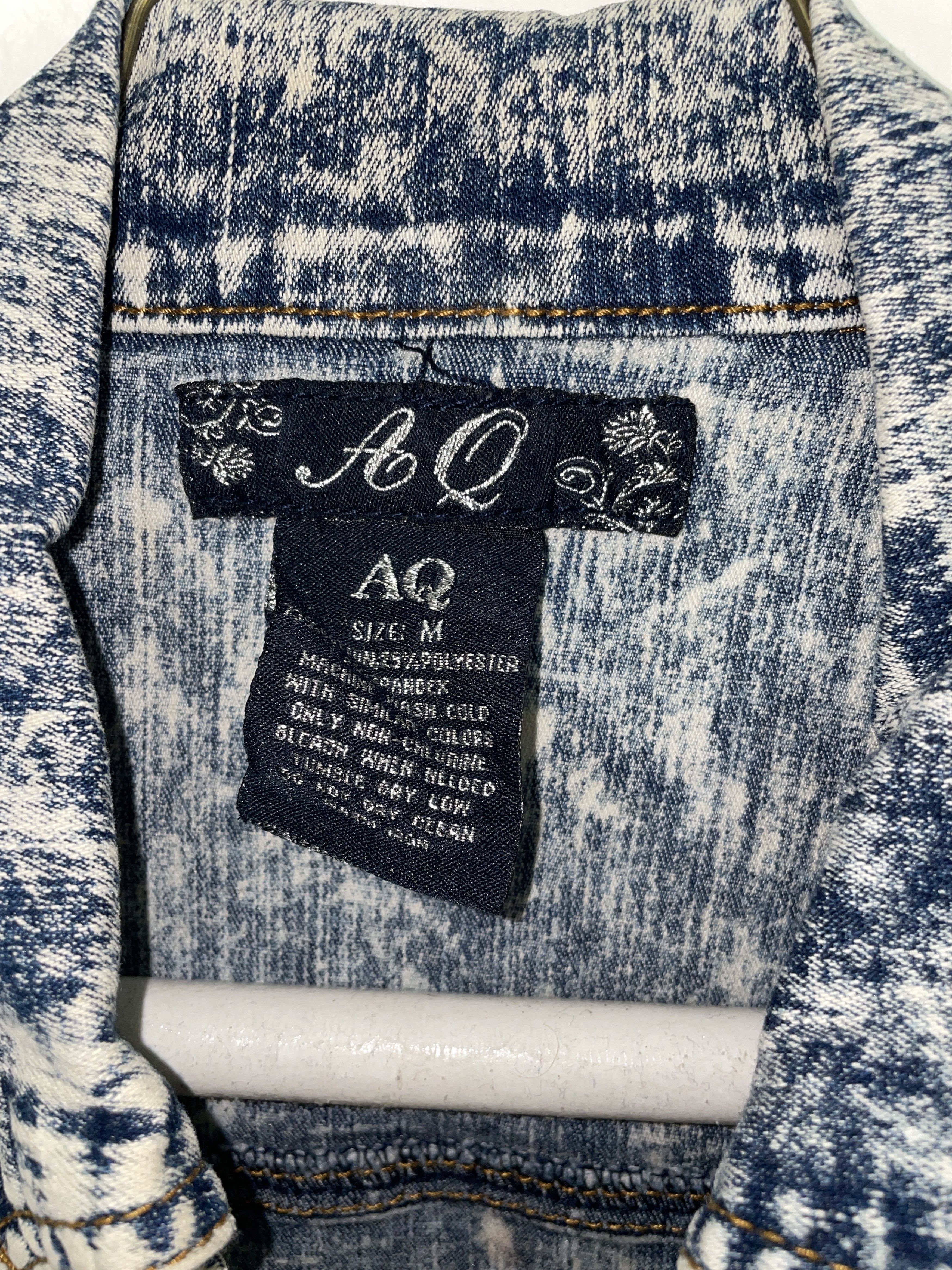Other AQ womens cropped Jean Jacket small Size S / US 4 / IT 40 - 3 Thumbnail