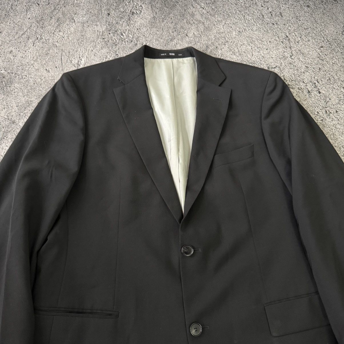 Hugo Boss Blazer Hugo Boss mans size L made in usa Size 42L - 7 Thumbnail