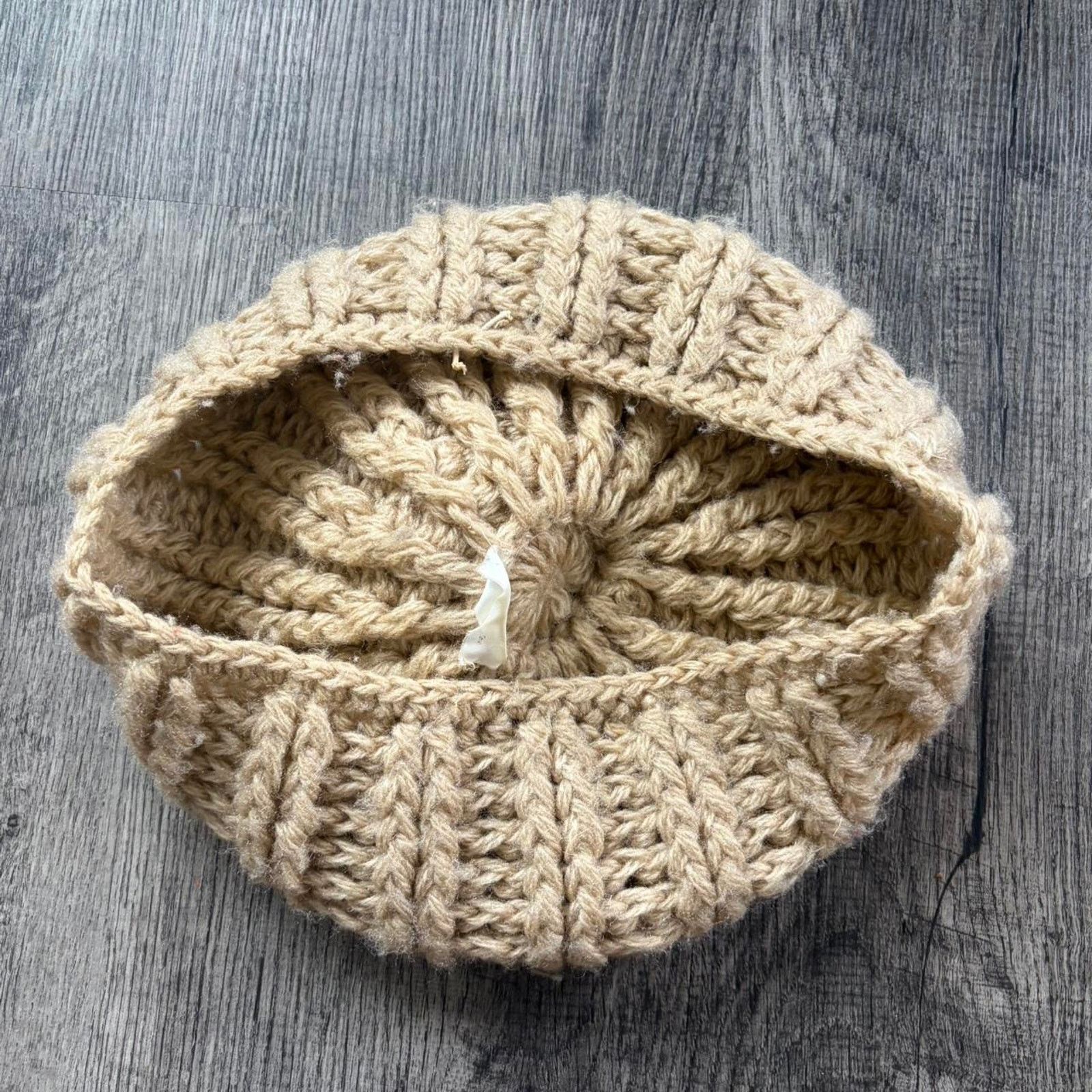 Other Cream knit beanie Size ONE SIZE - 3 Thumbnail