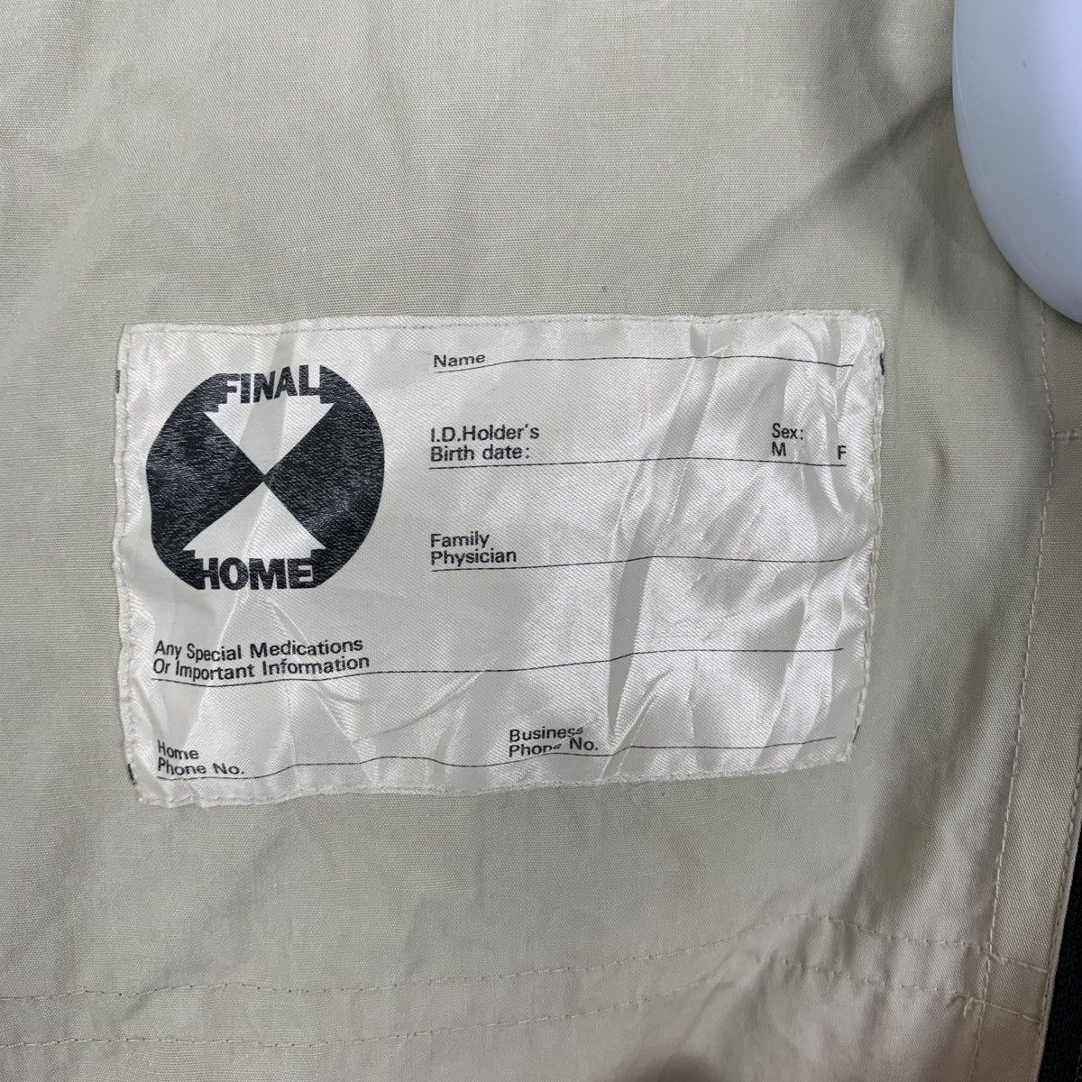 Final Home Vintage Winter 1996 Final Home Survival Parka Jacket Size US L / EU 52-54 / 3 - 9 Thumbnail