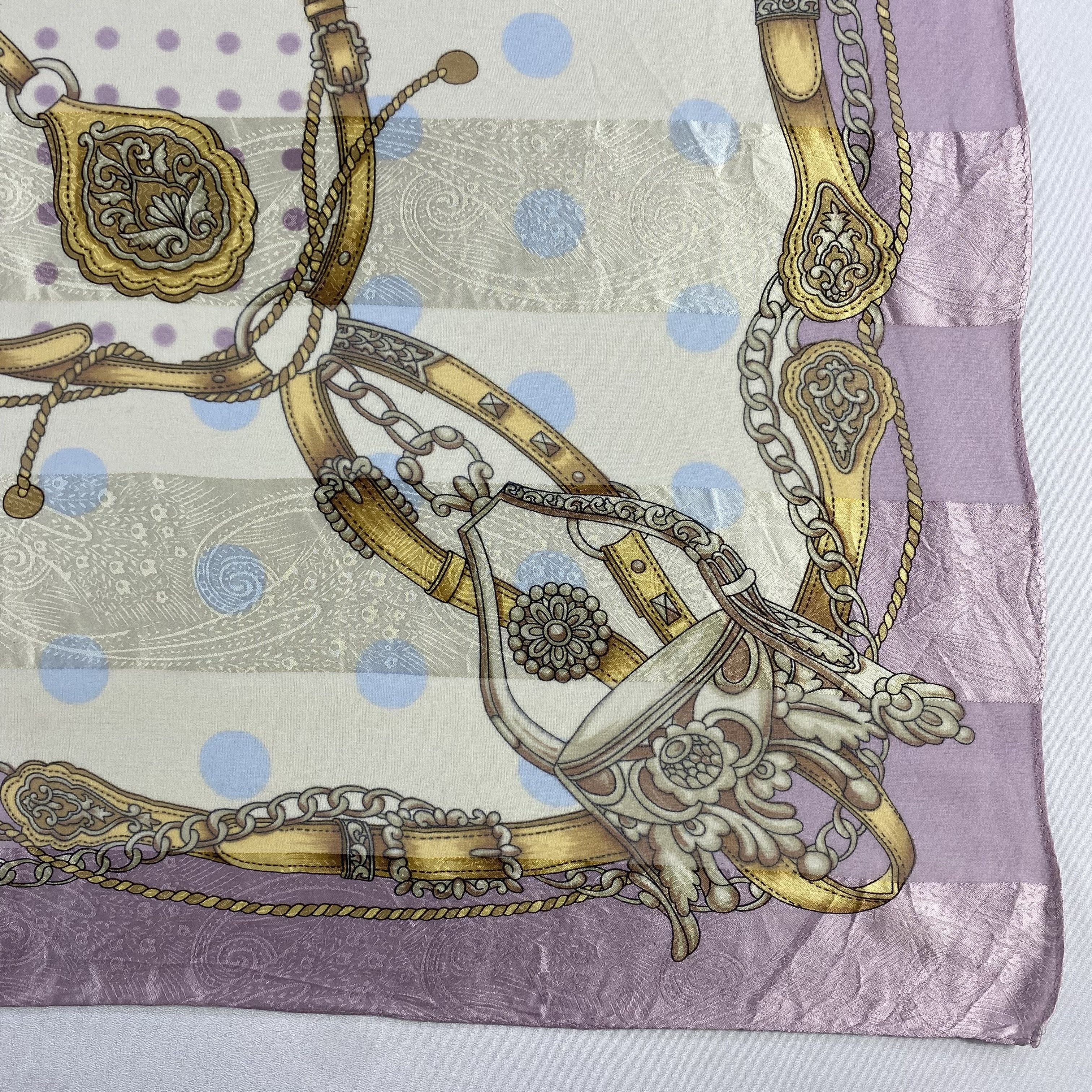 Japanese Brand × Vintage Vintage Japanese Brand Silk Scarf SS031 Size ONE SIZE - 2 Thumbnail