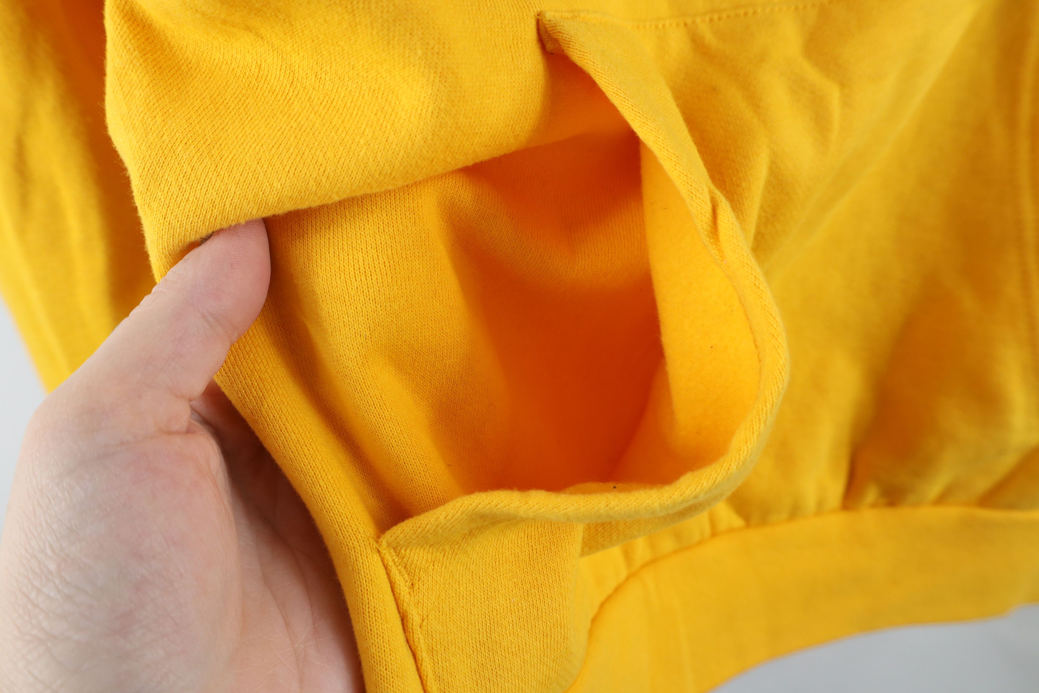 Kappa × Vintage Vintage Kappa Soccer Taped Logo Hoodie Sweatshirt Yellow Size US M / EU 48-50 / 2 - 8 Thumbnail