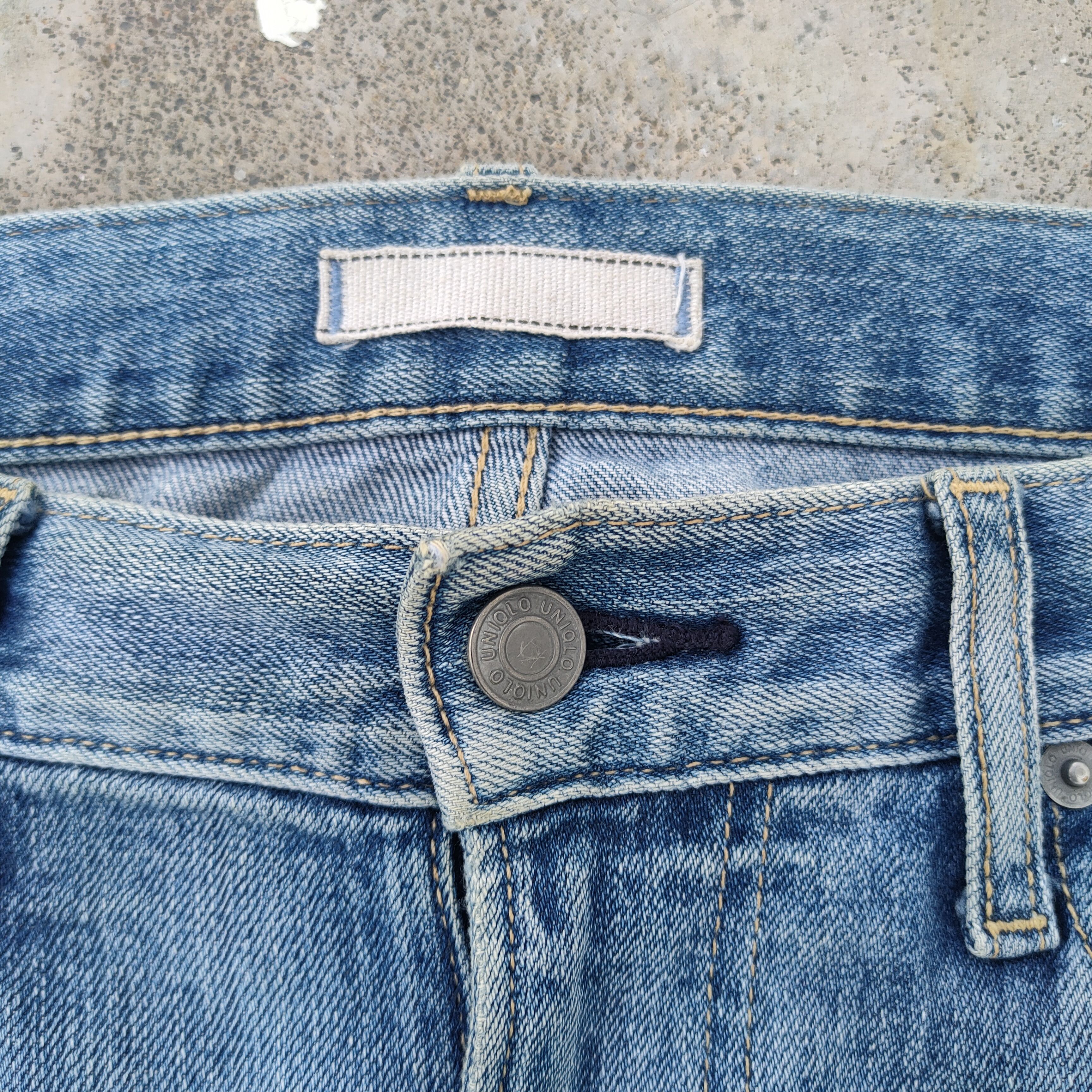 Japanese Brand Vintage selvedge japanese faded jeans denim pants Size US 32 / EU 48 - 5 Thumbnail