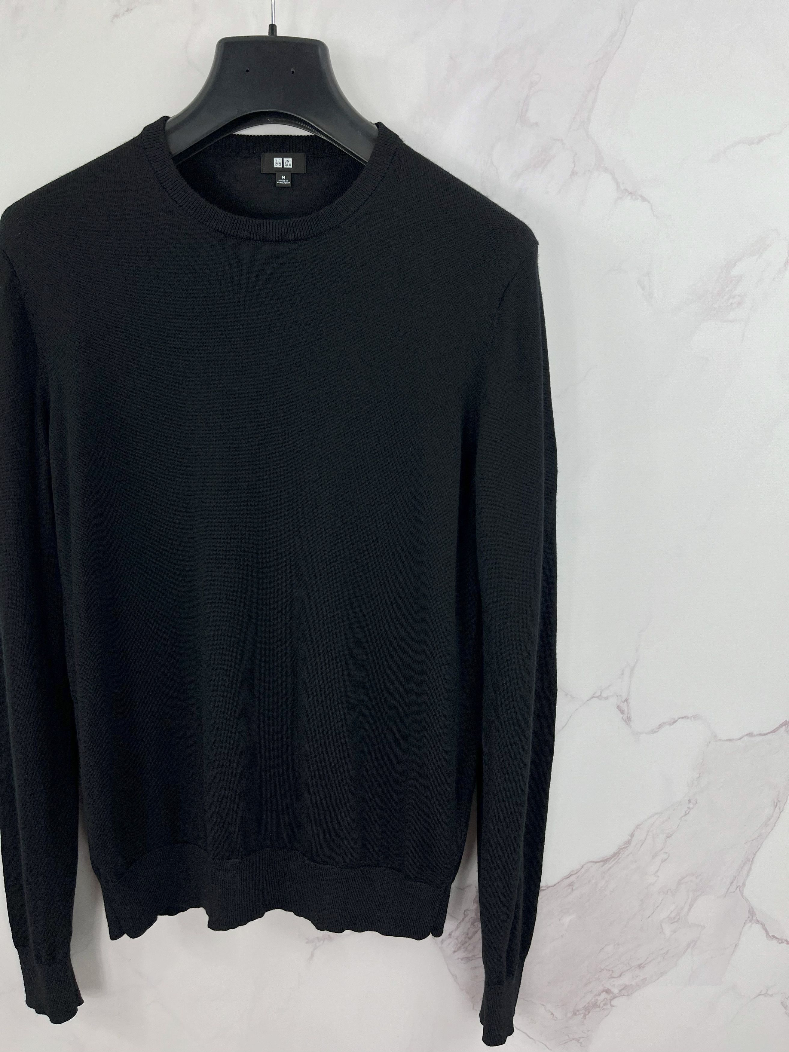 Uniqlo Uniqlo Crew Neck Wool Jumper Pullover Size M Size US M / EU 48-50 / 2 - 5 Thumbnail