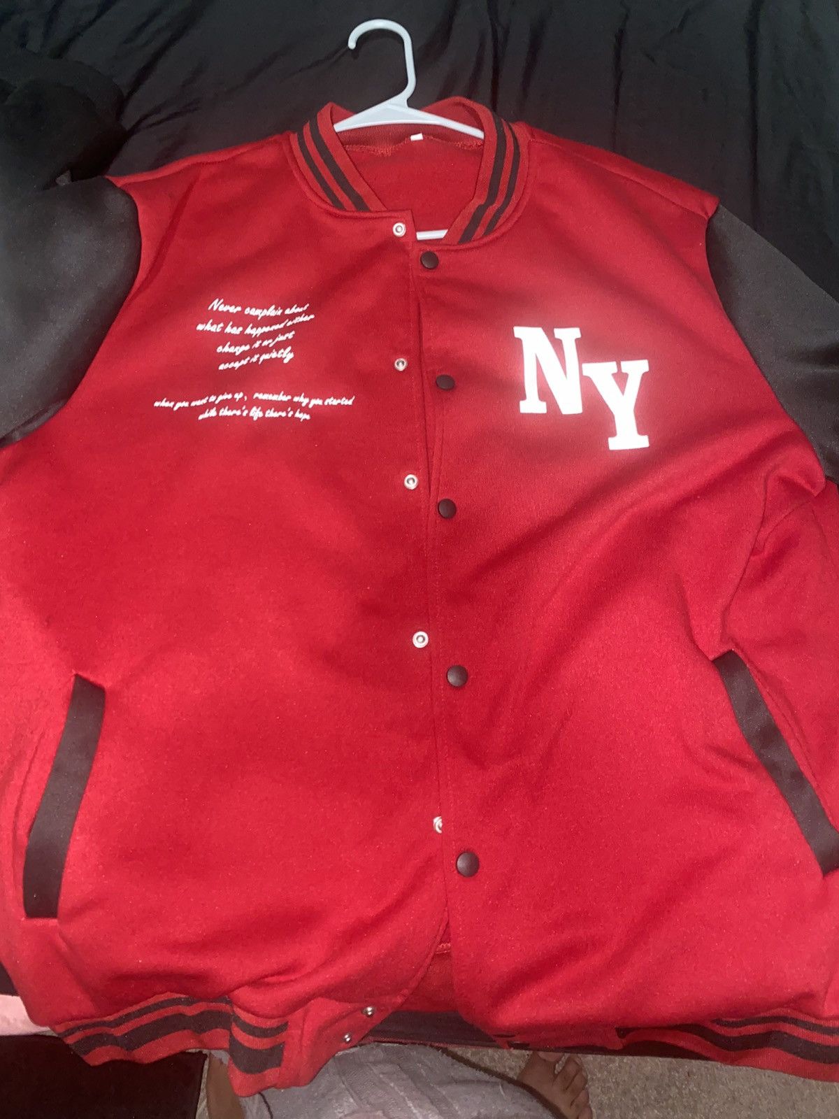Other Classic Red & Black Varsity/Baseball Jacket Size US XXL / EU 58 / 5 - 3 Thumbnail
