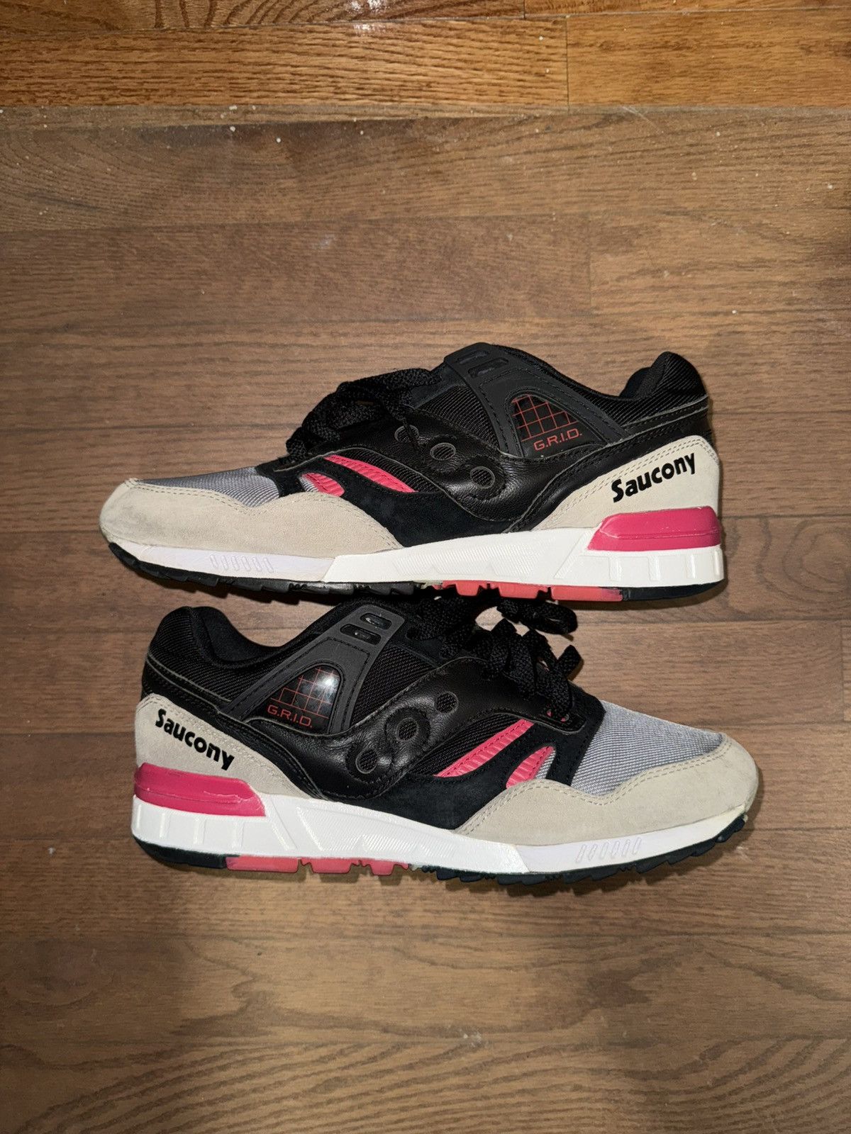 Saucony Saucony Grid SD Black/Grey Size US 11 / EU 44 - 1 Thumbnail