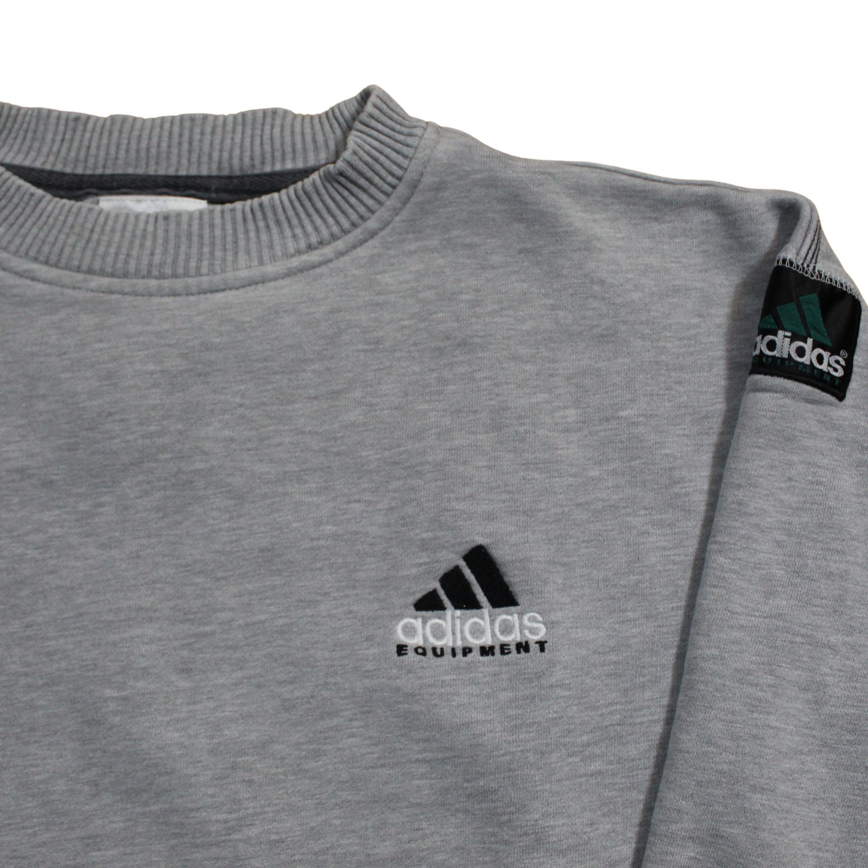 Adidas Adidas Equipment Grey Crewneck Vintage Size US L / EU 52-54 / 3 - 2 Thumbnail
