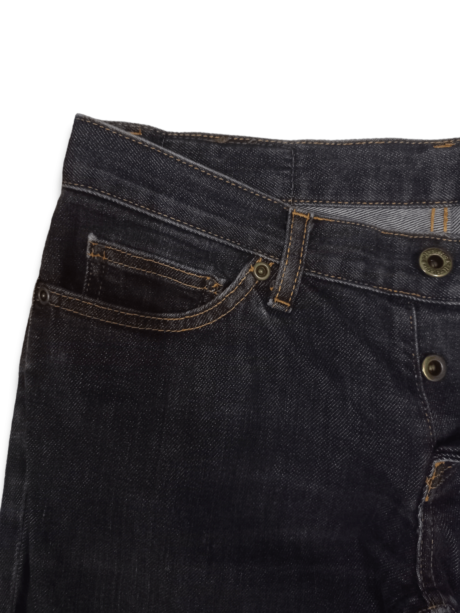Hysteric Glamour Vintage Japanese Hysterics Black Washed Tapered Jeans Size US 28 / EU 44 - 7 Thumbnail