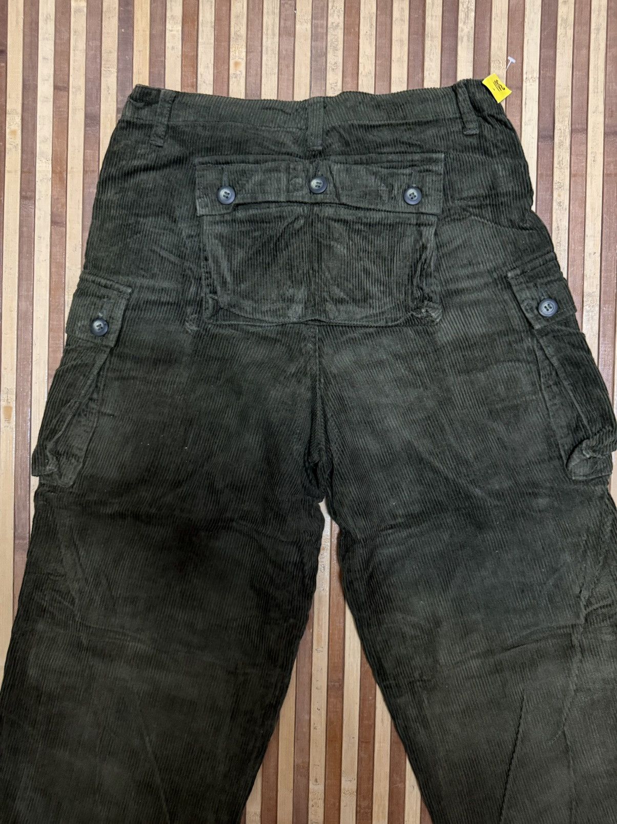 Japanese Brand African Beat Club Corduroy Cargo Pants / Monkey Pants Size US 28 / EU 44 - 8 Thumbnail