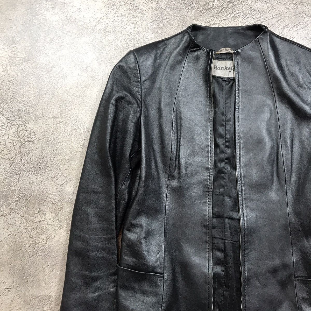 Vintage Vintage Y2K Faded Black Minimalist Blazer Streetwear Logo L Size L / US 10 / IT 46 - 2 Thumbnail