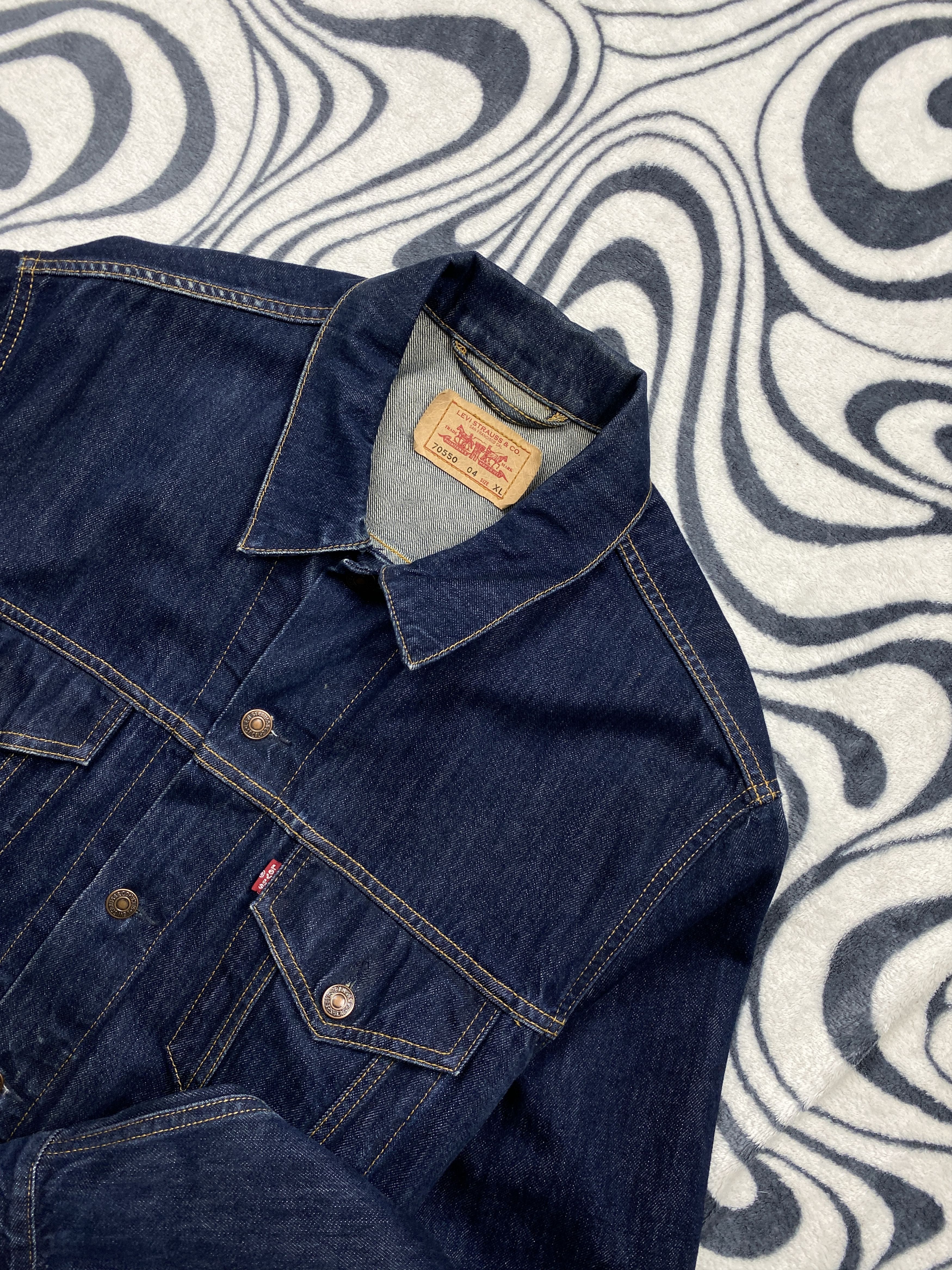 Levi's Levis Vintage Mens Denim Jacket Jeans Y2K Size US XL / EU 56 / 4 - 2 Thumbnail