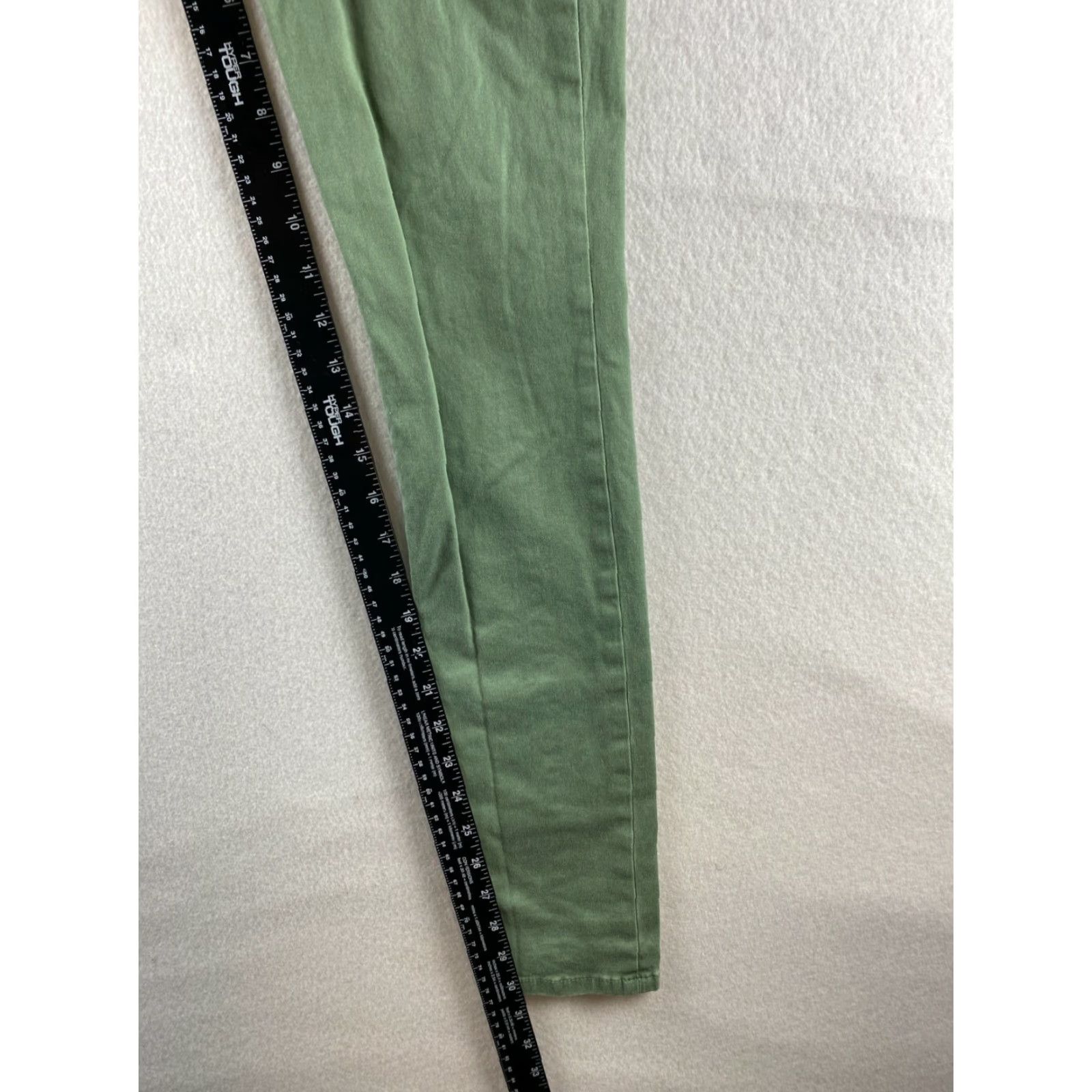 Vintage Joe's Jeans Womens Jeans Skinny Rocker 25 Green Denim Stretch Zipper Belt Loops Inseam 30.5 Tappered Regular Modern Casual Fall Spring Summer Winter 0 Size 42" / US 20 - 5 Thumbnail