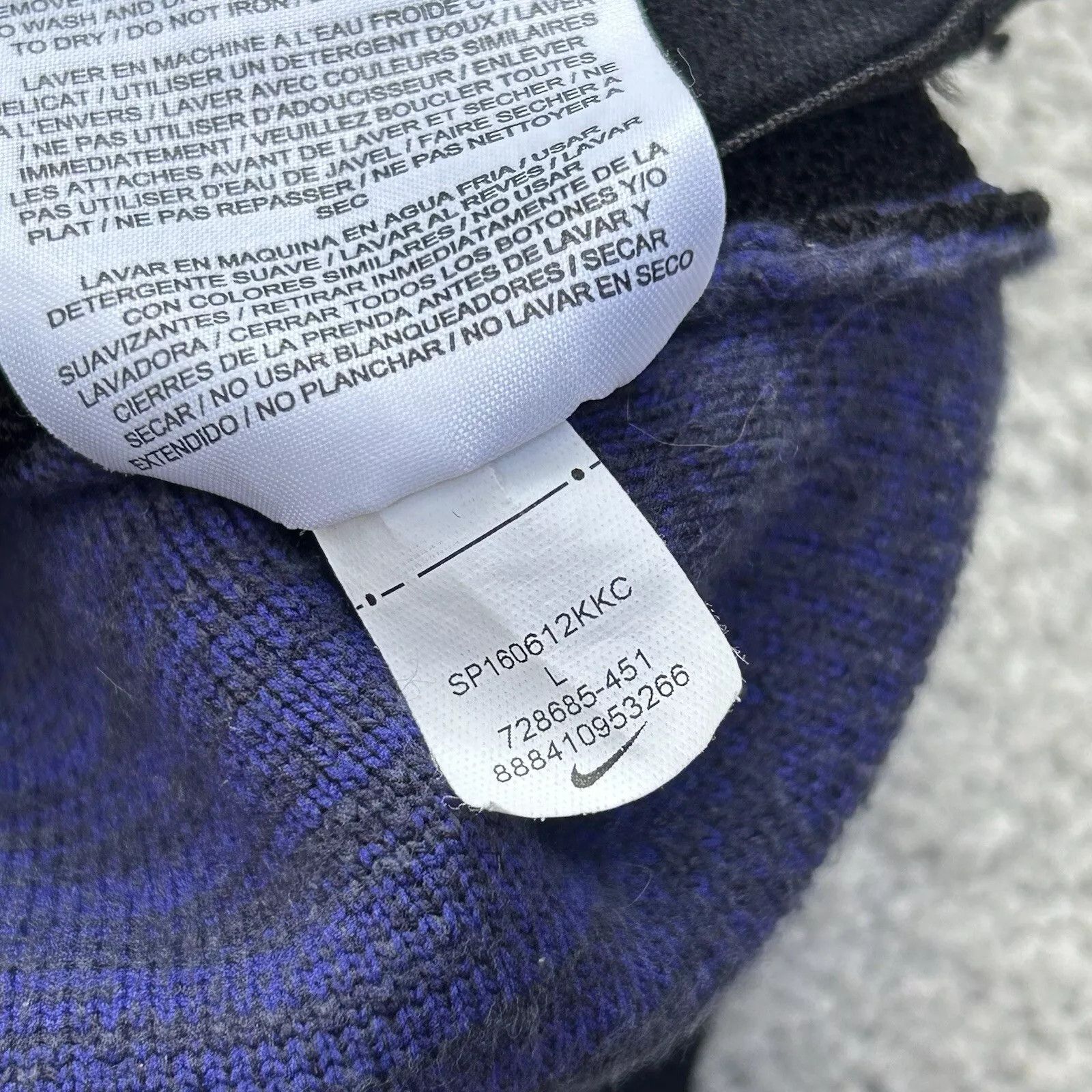 Nike NIKE TECH JACKET ADULT LARGE KNIT Size US L / EU 52-54 / 3 - 4 Thumbnail