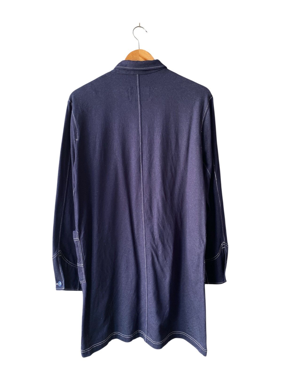 Hysteric Glamour Hysteric Glamour Dark Blue Shop Coat Size US L / EU 52-54 / 3 - 2 Thumbnail