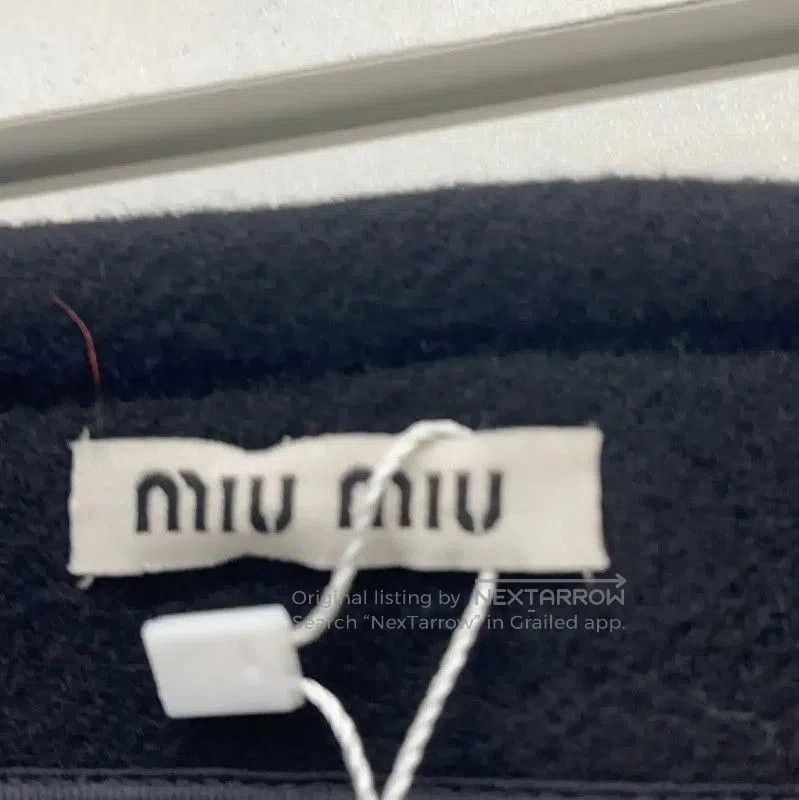 Miu Miu Miu Miu Black Wool Women's Coat . Size L / US 10 / IT 46 - 3 Thumbnail