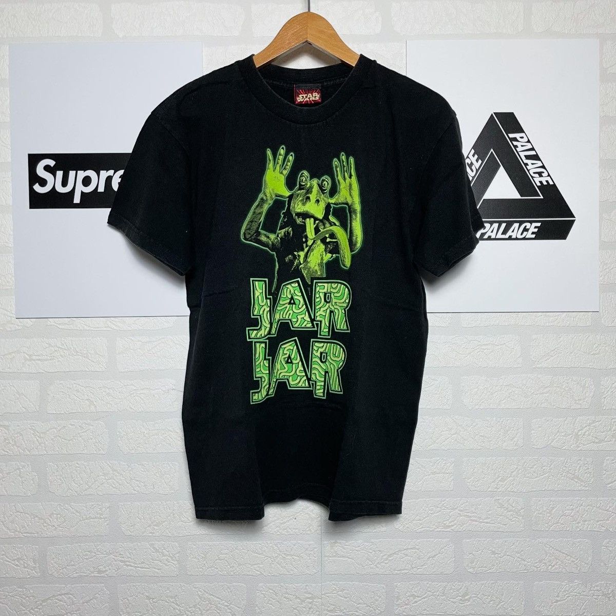 Star Wars Vintage 90s Jar Jar Binks Star Wars Movie T-Shirt Size US M / EU 48-50 / 2 - 1 Thumbnail