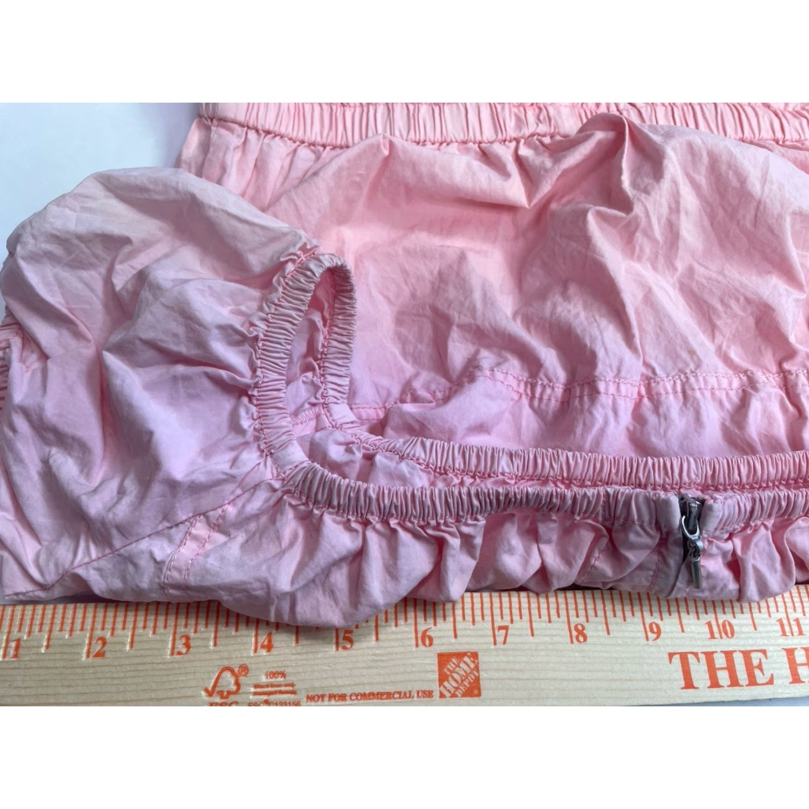 Rebecca Taylor Rebecca Taylor La Vie Pink Off-The-Shoulder Parachute Poplin Jumpsuit Small Size 28" / US 6 / IT 42 - 5 Thumbnail