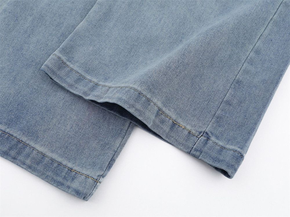 Japanese Brand × Jean Men's all-match loose casual washed jeans Size US 32 / EU 48 - 6 Thumbnail