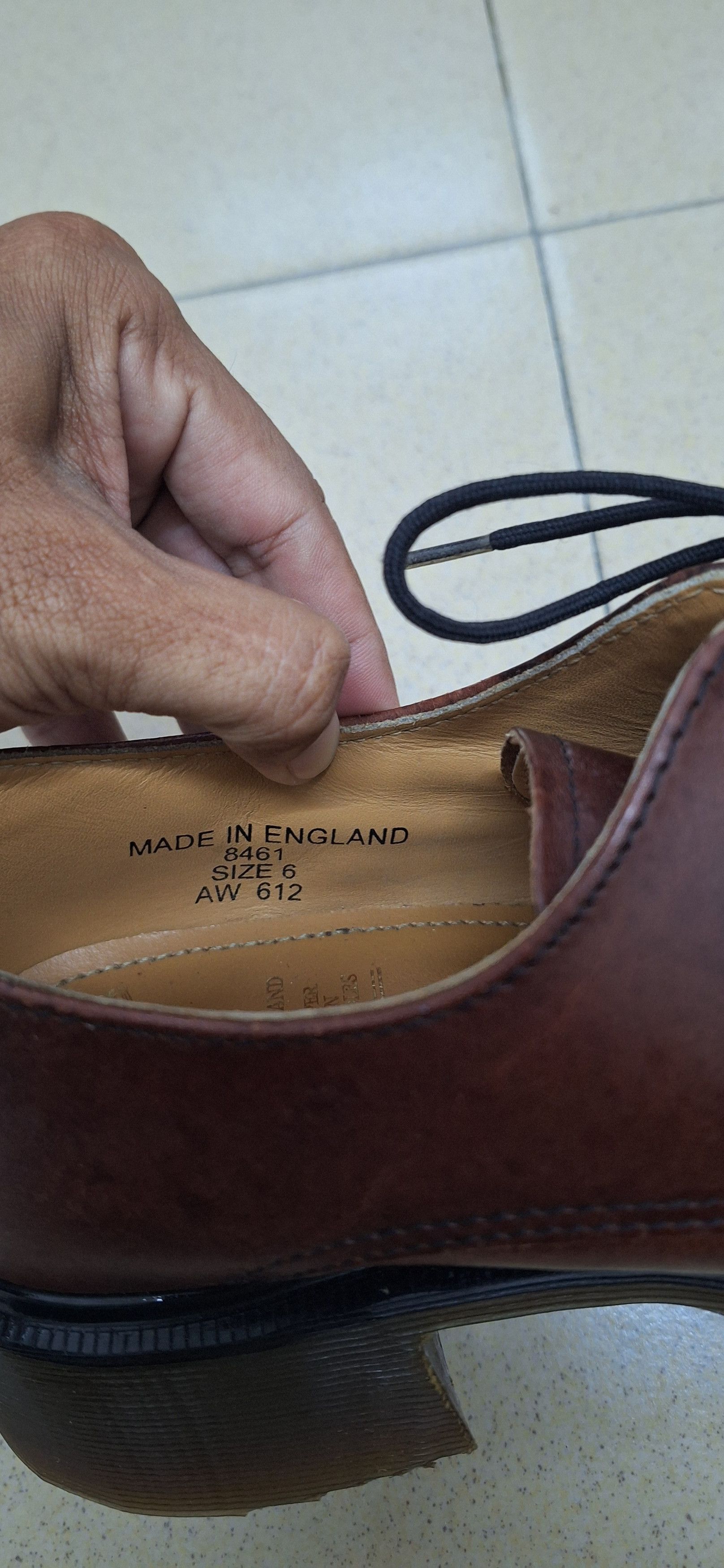 Dr. Martens 90s Doc Martens Brown Oxford Chunky Size US 7 / EU 40 - 10 Thumbnail