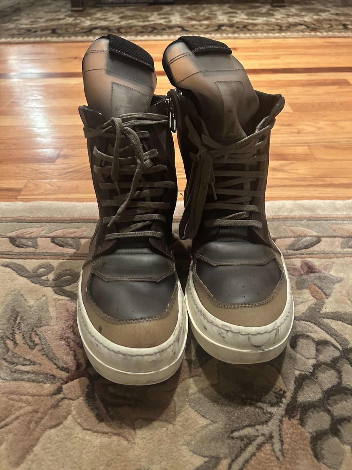 Rick Owens Rick Owens SS21 Phlegethon Translucent Geobaskets Size US 7 / EU 40 - 6 Thumbnail