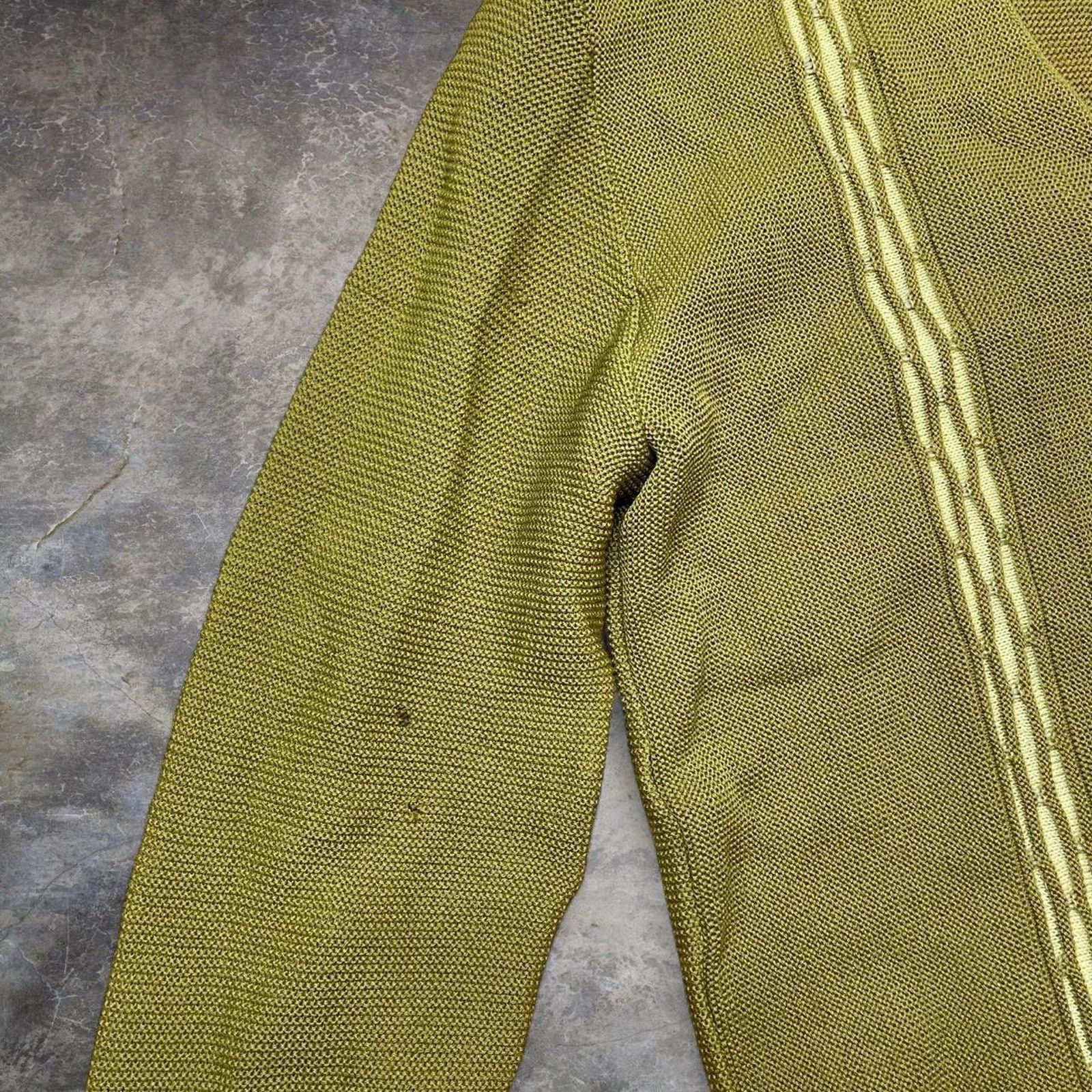 Other Unbranded olive green vintage 60s Cardigan Size US M / EU 48-50 / 2 - 5 Thumbnail