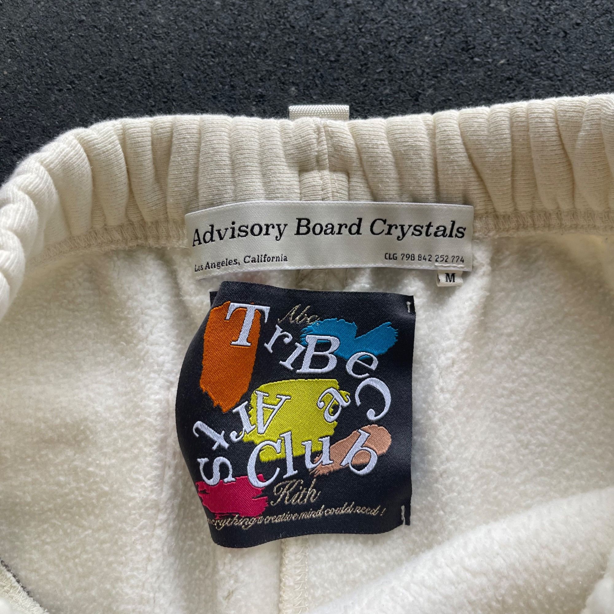 Advisory Board Crystals × Kith ADVISORY BOARD CRYSTALS x KITH CREAM SWEATPANTS SZ M Size US 32 / EU 48 - 7 Thumbnail