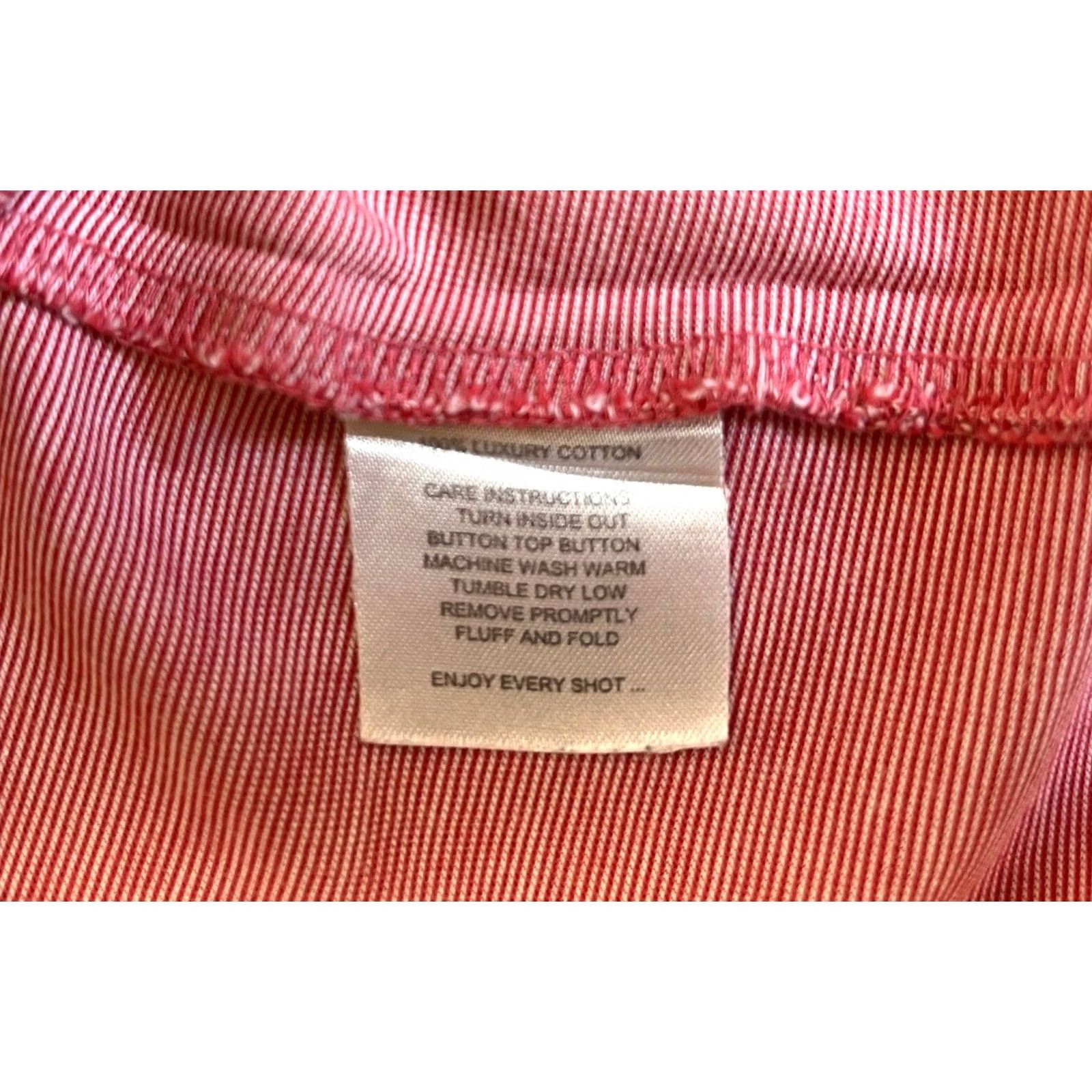 Vintage Linksoul Polo Shirt Men’s Short Sleeve Luxury Cotton Sz L Pink Polo Size US L / EU 52-54 / 3 - 7 Thumbnail