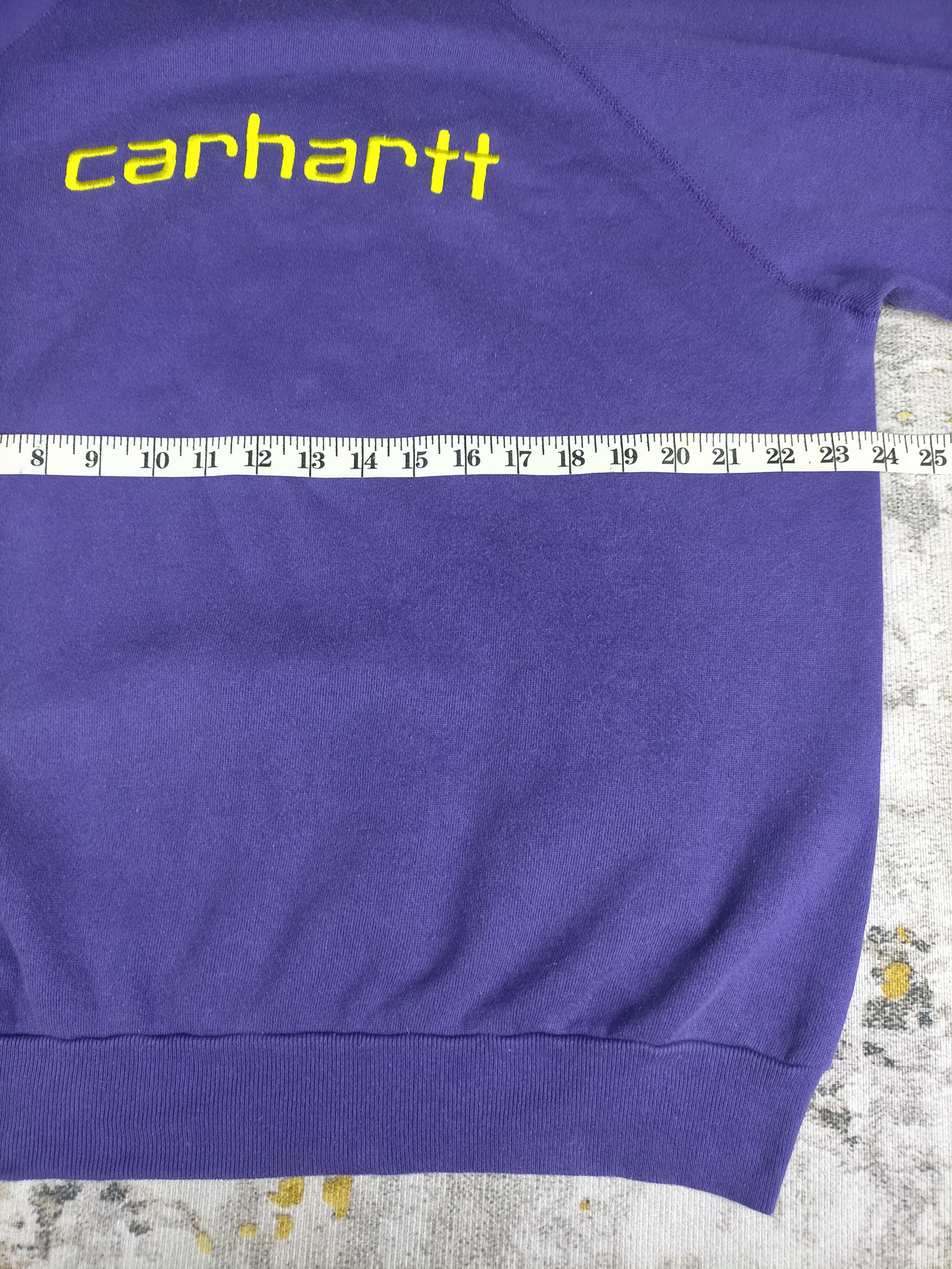 Carhartt 🔥90s Vintage Carhartt Spell out Sweatshirt Size US XL / EU 56 / 4 - 5 Thumbnail