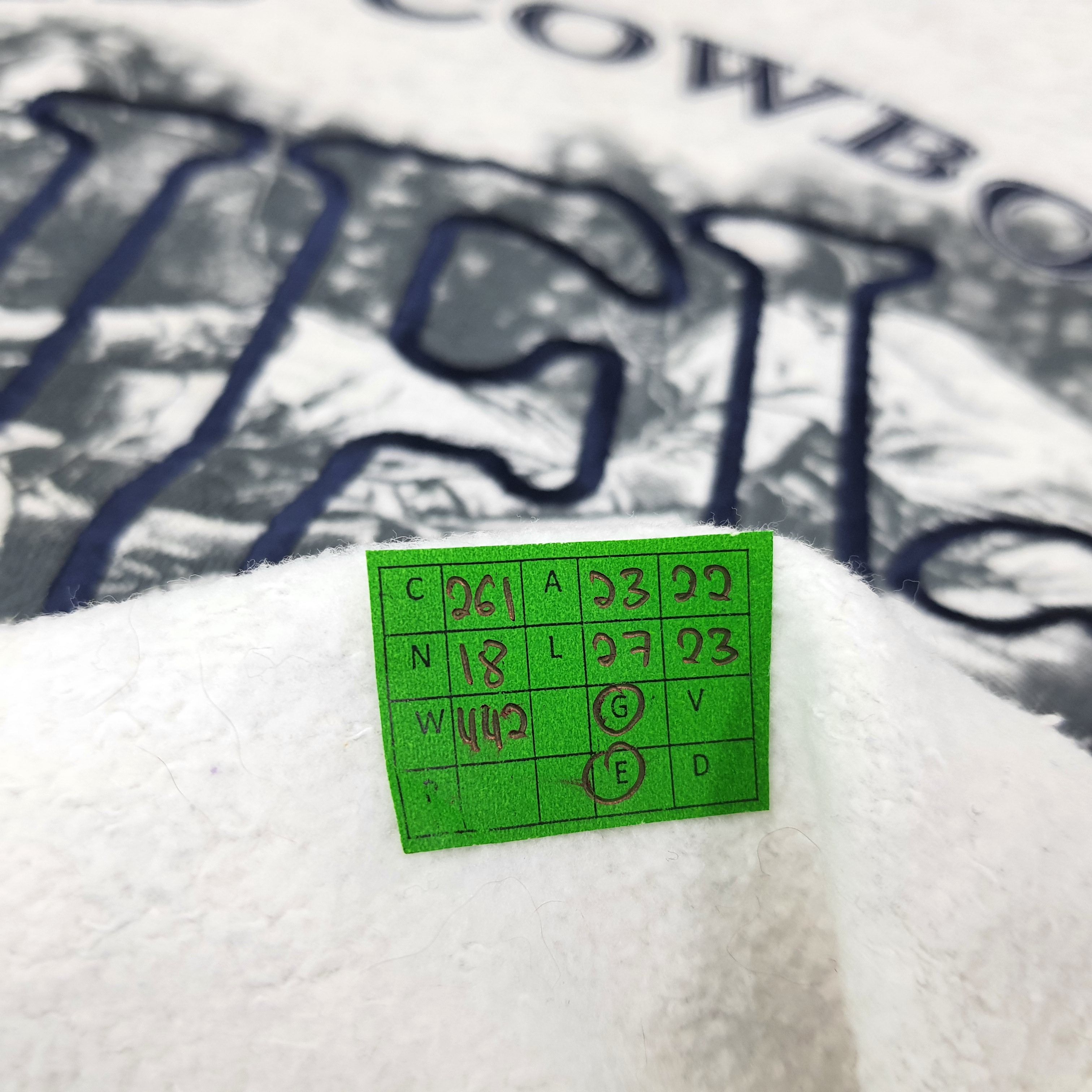 Nutmeg Vintage Nutmeg Dallas Cowboys NFL 90s Sweatshirt C261N18 Size US L / EU 52-54 / 3 - 8 Thumbnail