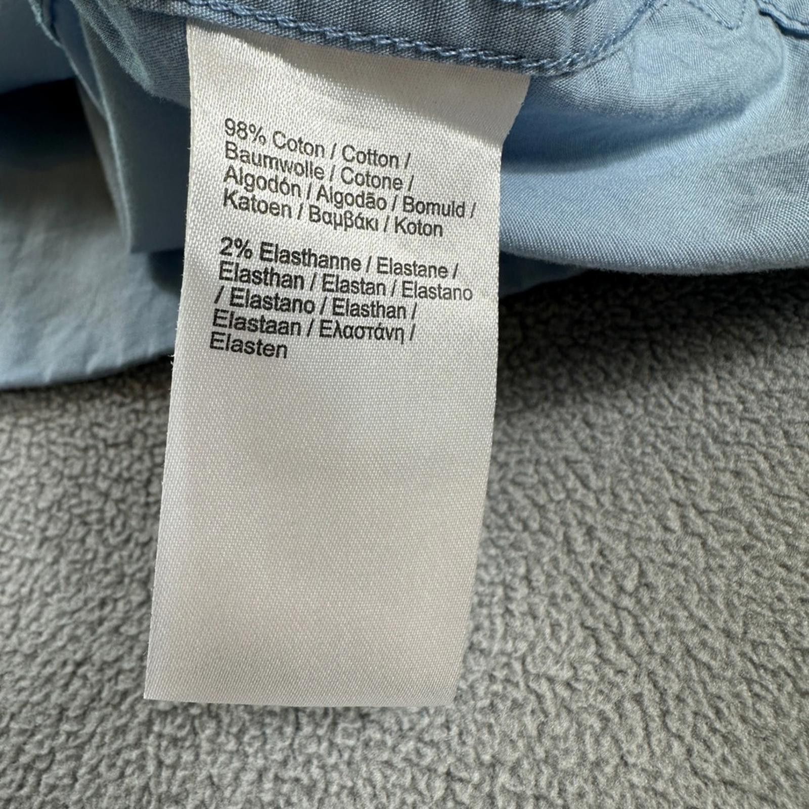 Lacoste Lacoste Button Down Shirt Mens 44 Slim Fit Light Blue Size US L / EU 52-54 / 3 - 6 Thumbnail
