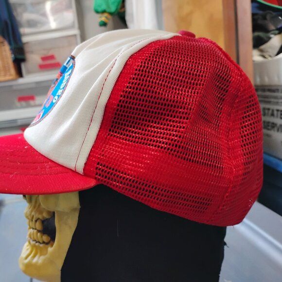 Other Vintage Hesston National Finals Rodeo 1979 Trucker Hat Size ONE SIZE - 4 Thumbnail