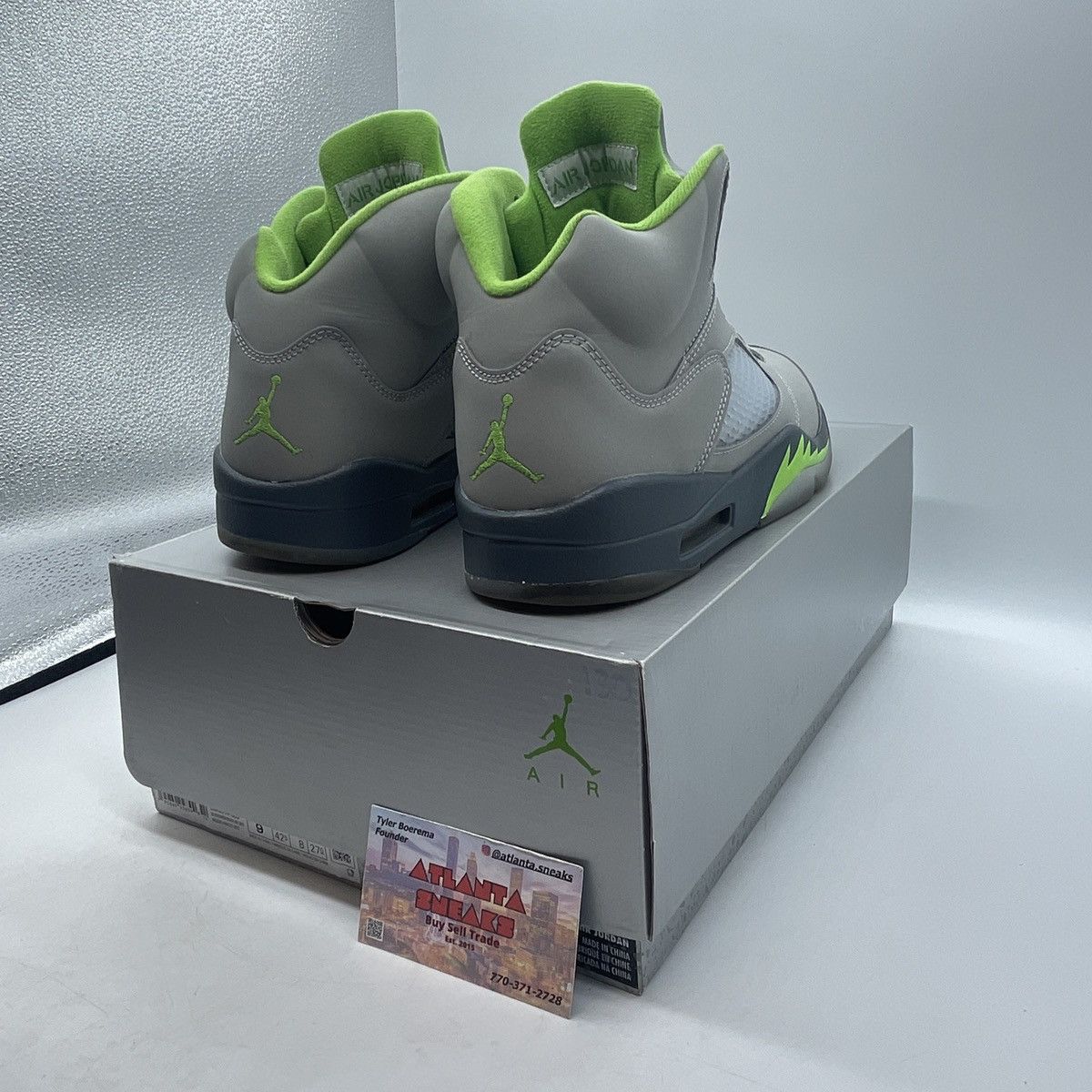 Jordan Brand Air Jordan 5 green bean Size US 9 / EU 42 - 5 Thumbnail