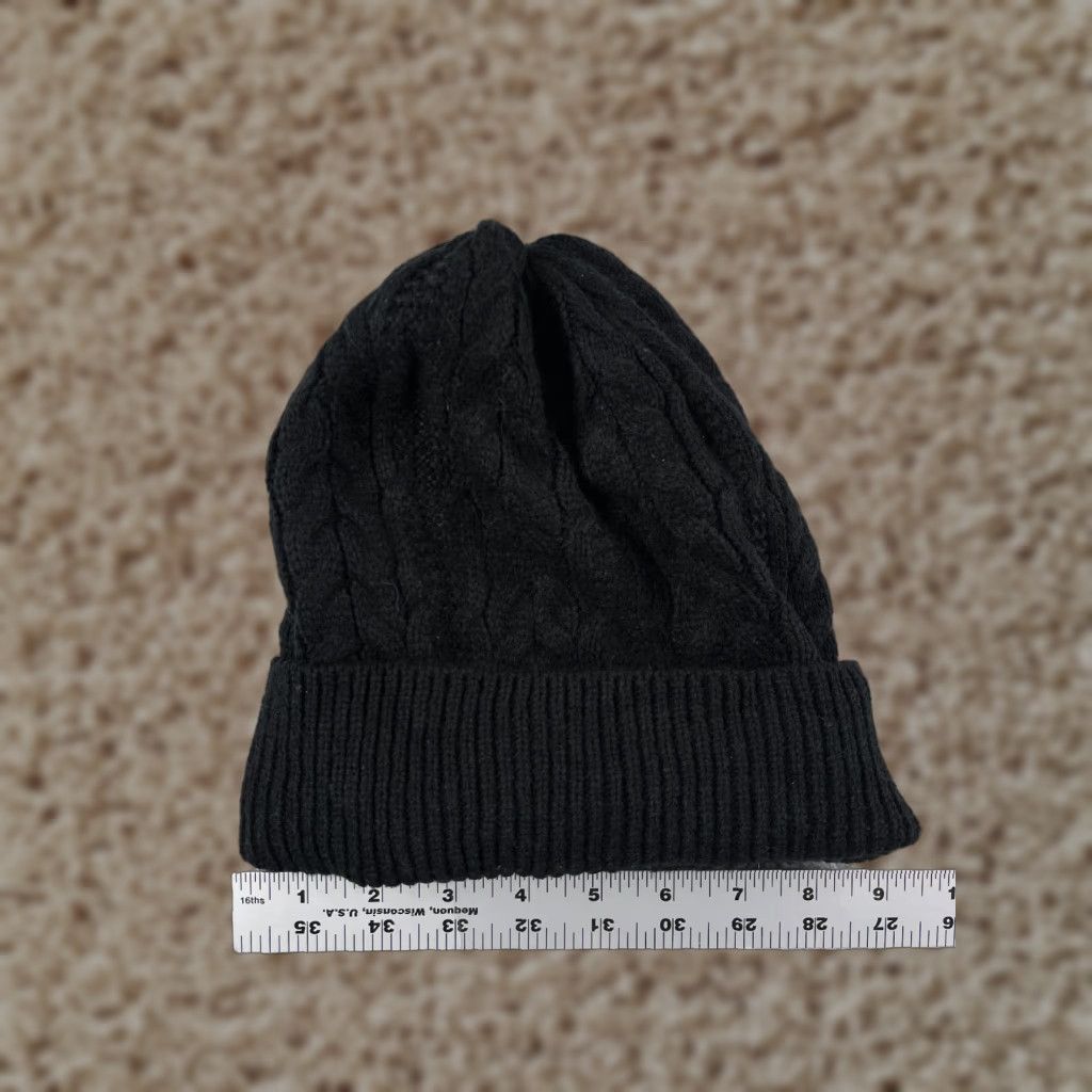 Vintage Goodfellow & Co Beanie Toque Womens One Size Black Acrylic Polyester Lined Ski Size ONE SIZE - 1 Thumbnail