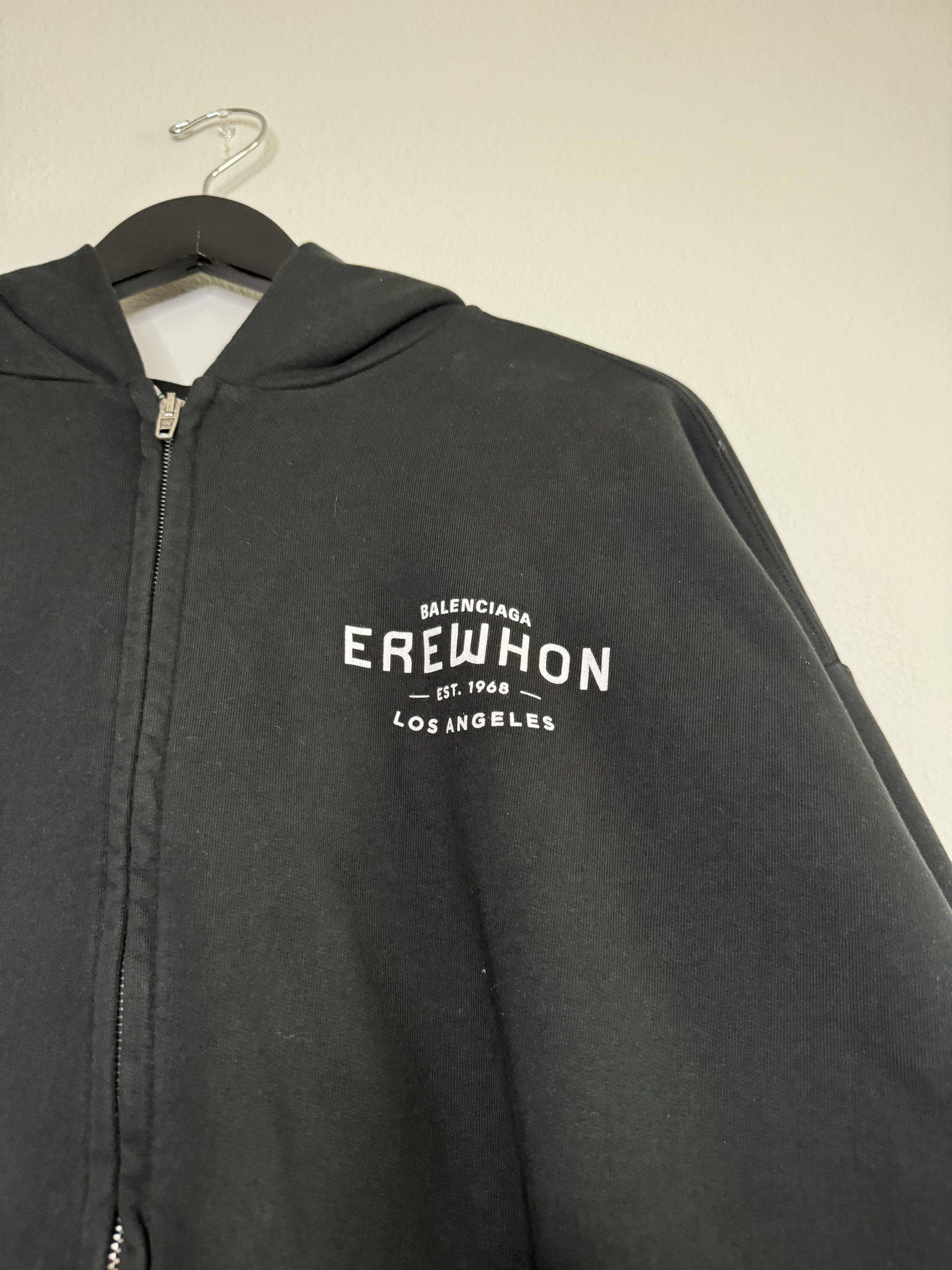 Balenciaga Erewhon Collab Zip Up Hoodie Size US L / EU 52-54 / 3 - 3 Thumbnail