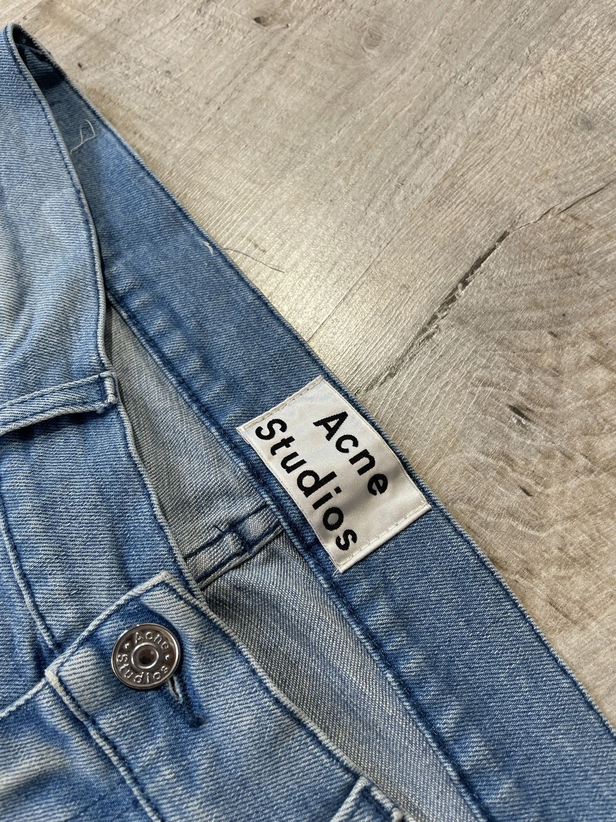 Acne Studios × Vintage Acne Studios Ace Wave 33/34 Skinny Jeans Size US 33 - 6 Thumbnail