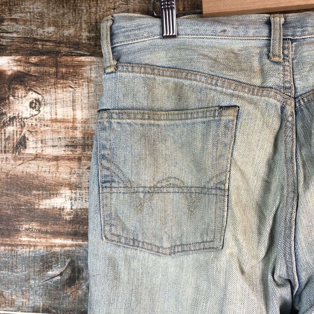 Edwin Edwin japan selvedge Blue Denim Pants #A2142 Size US 32 / EU 48 - 16 Thumbnail