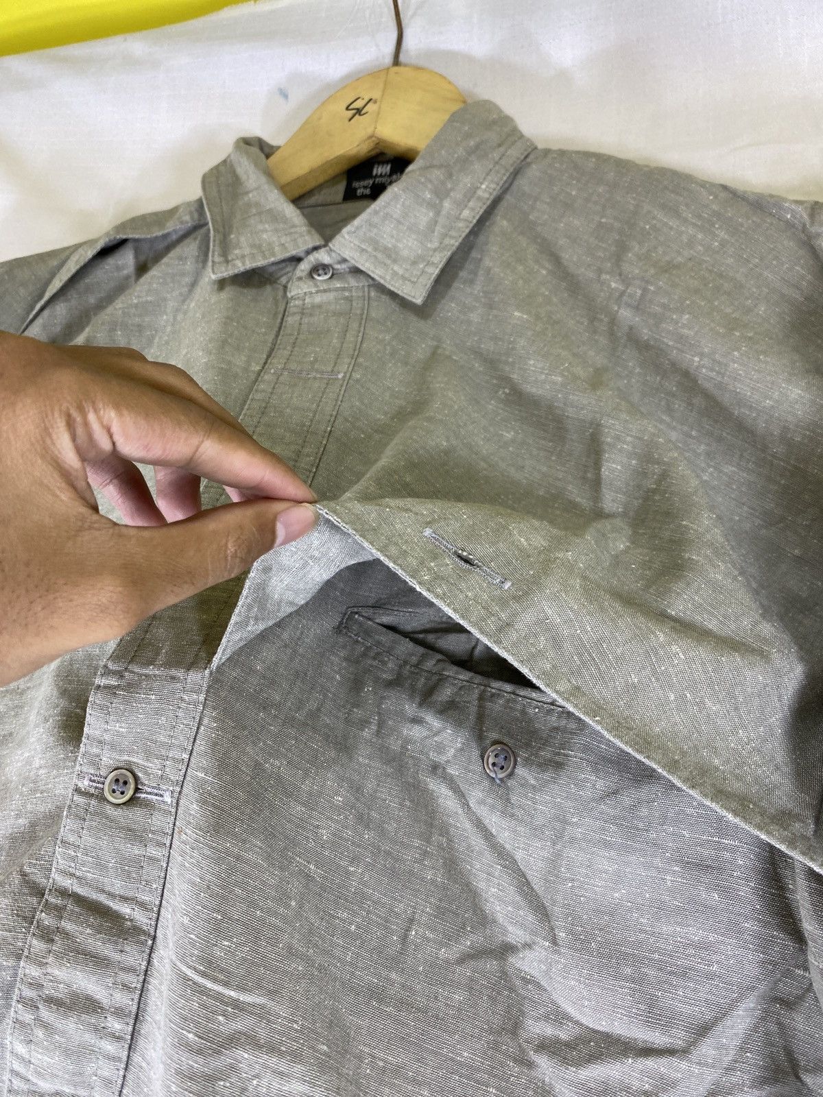 Issey Miyake the shirts cotton Size US M / EU 48-50 / 2 - 3 Thumbnail
